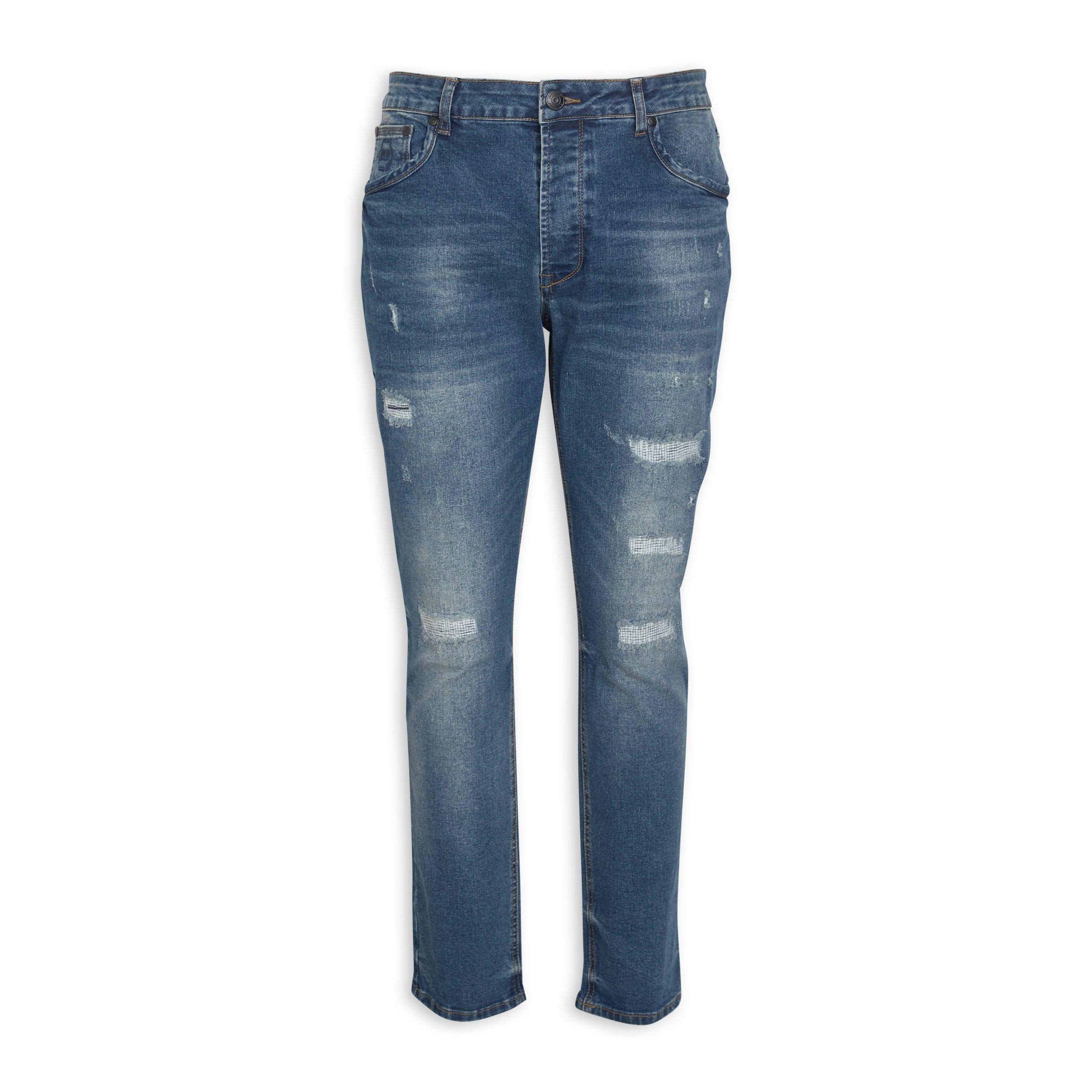 Indigo Ripped Jeans (3144982) | Identity