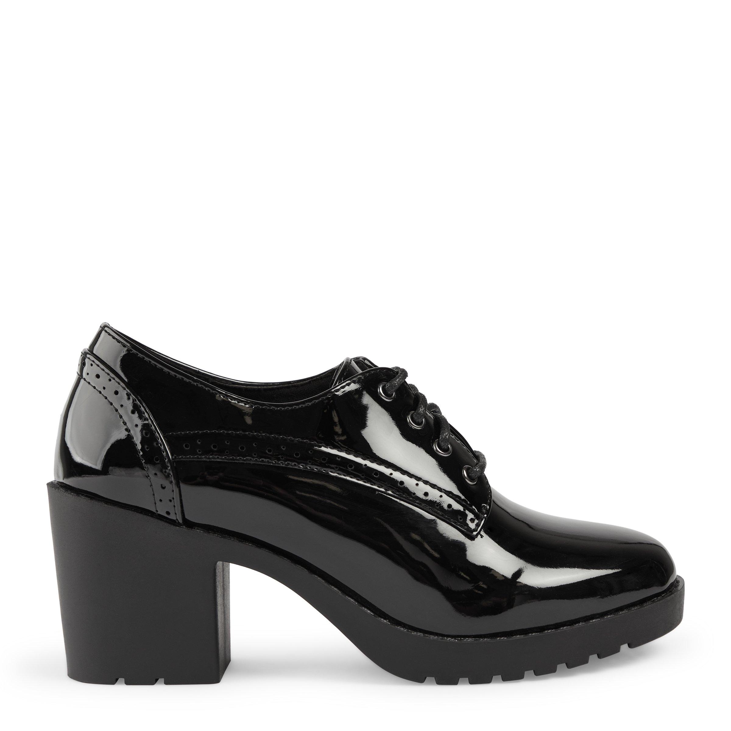 block heel oxford shoes