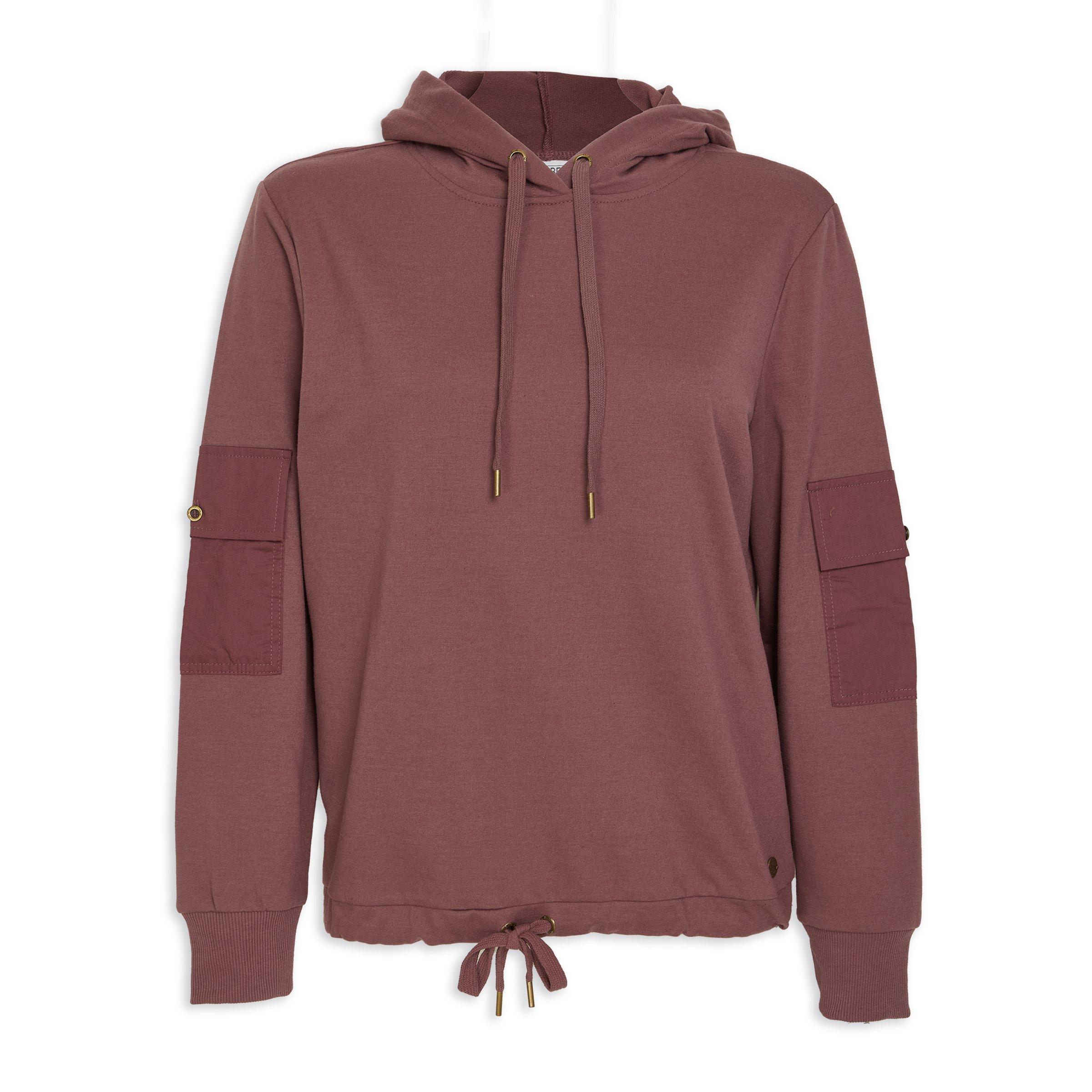 mauve nike hoodie