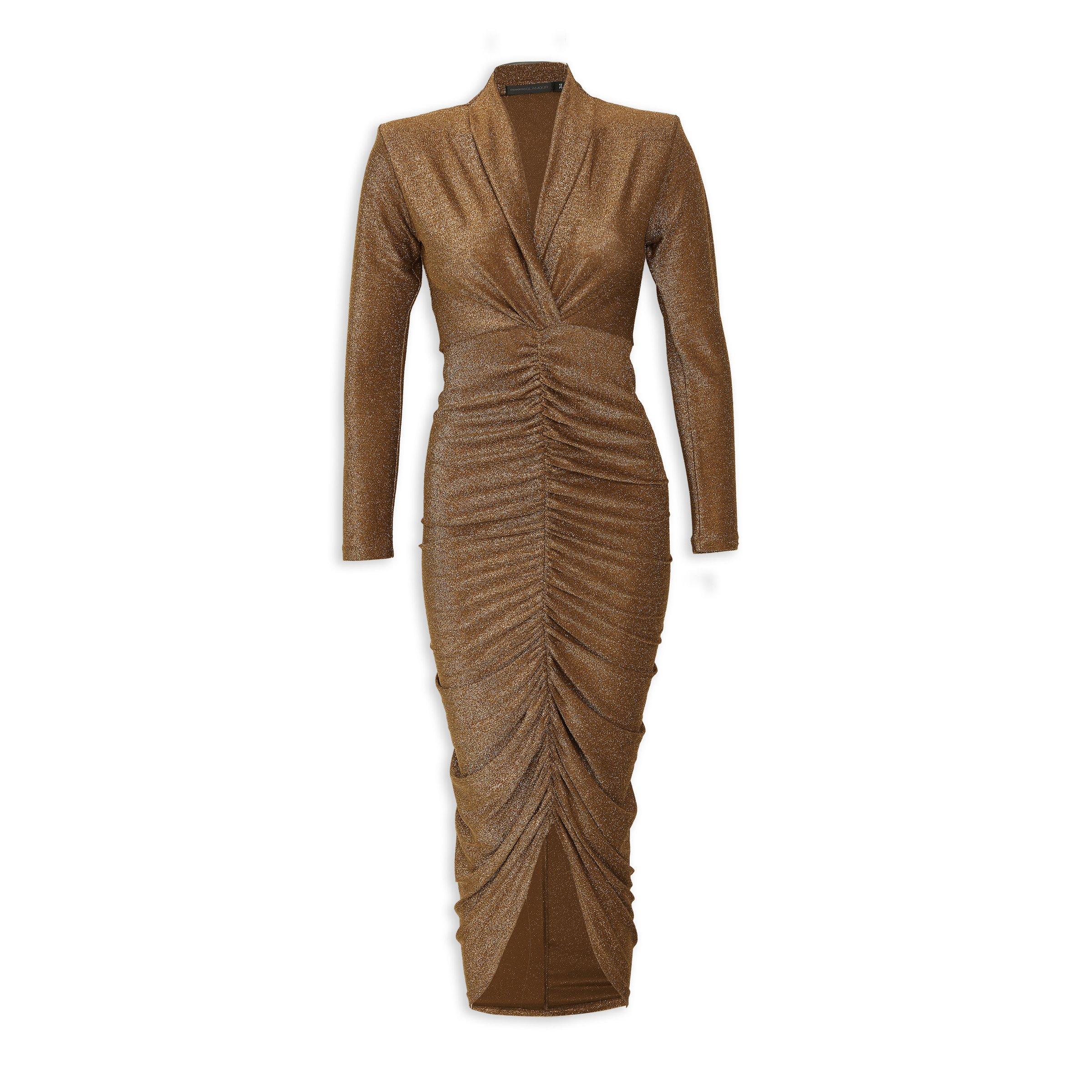 Bronze Bodycon Dress (3146495) Truworths