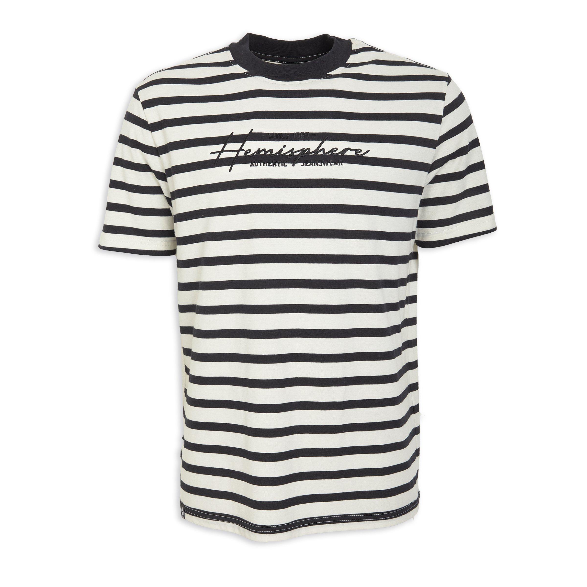 Black and White Striped T-shirt (3147332) | Hemisphere