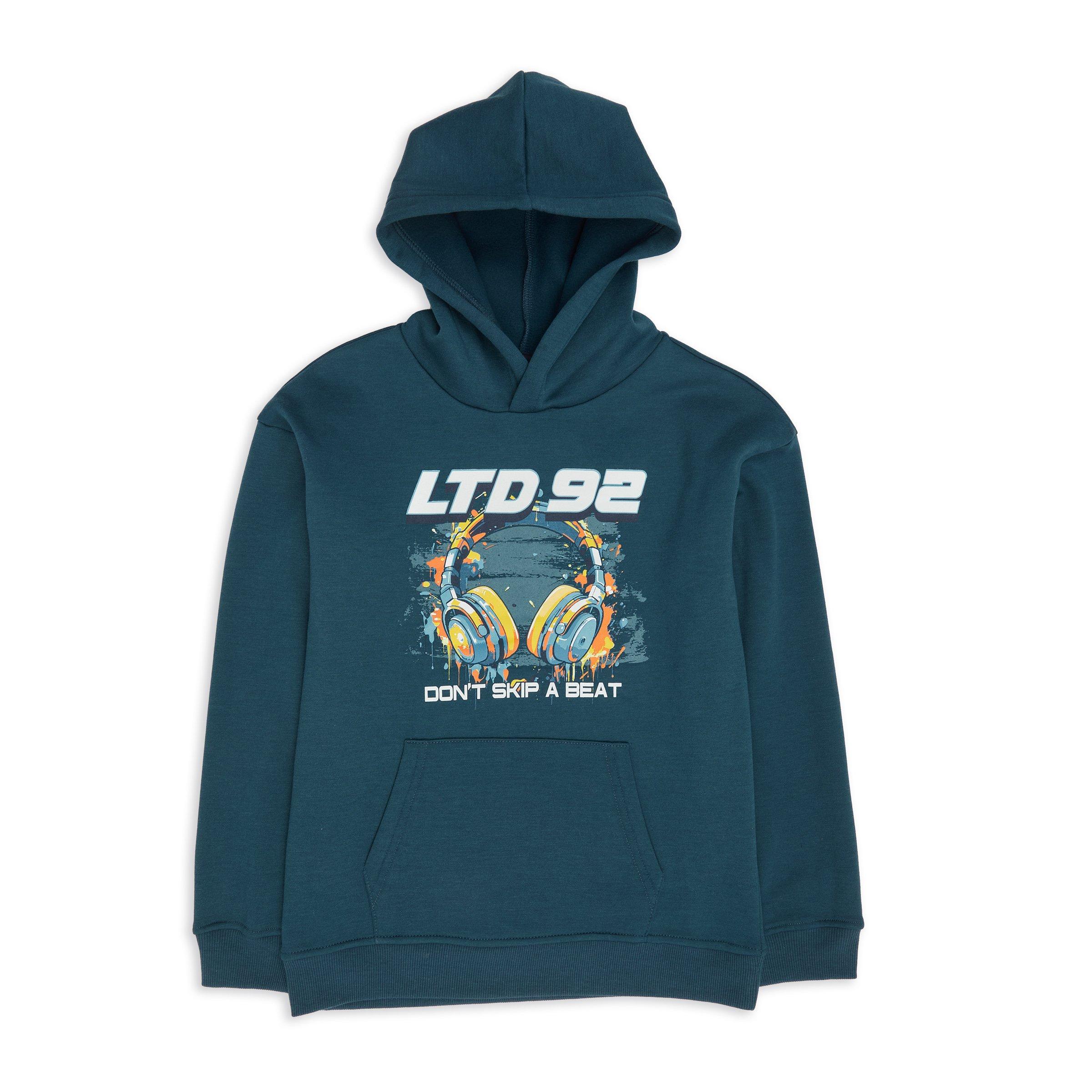 Boys Blue Graphic Hoodie (3147633) | LTD Kids
