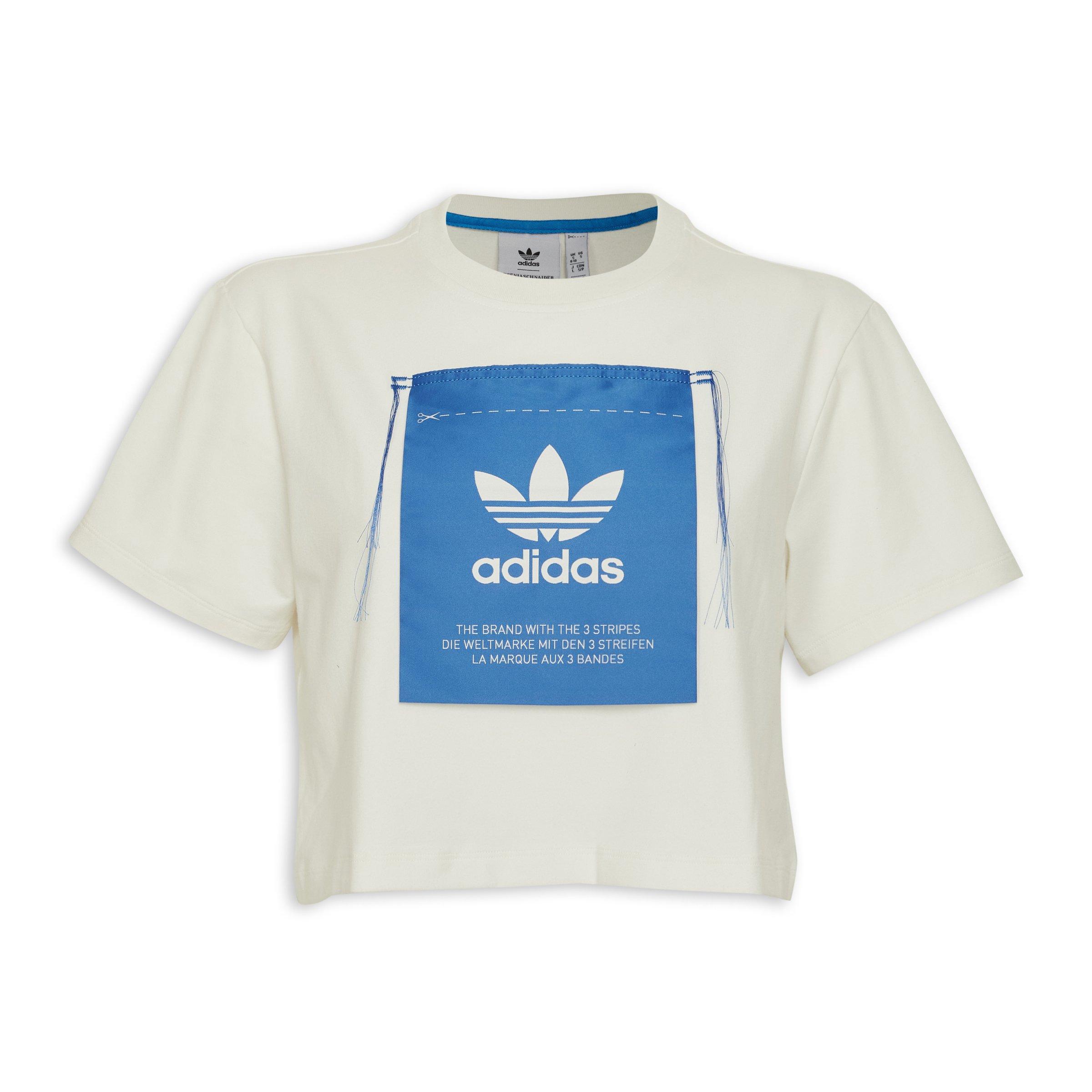 [ADIDAS] Tシャツ 半袖 KSENIASCHNAIDER ラベル ホワイト KSENIASCHNAIDER Originals Label Tee (3148174) | Adidas