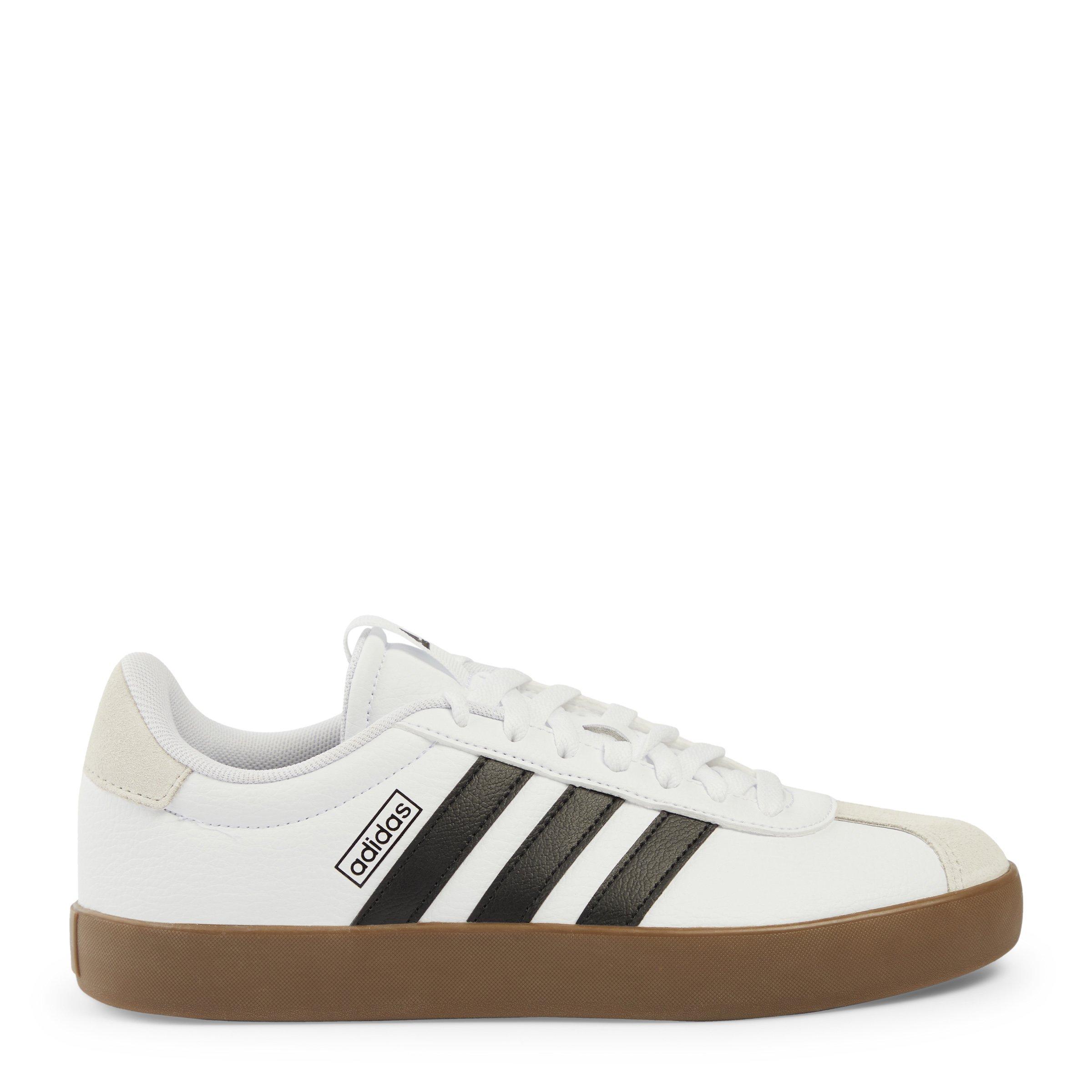 White VL Court Sneakers