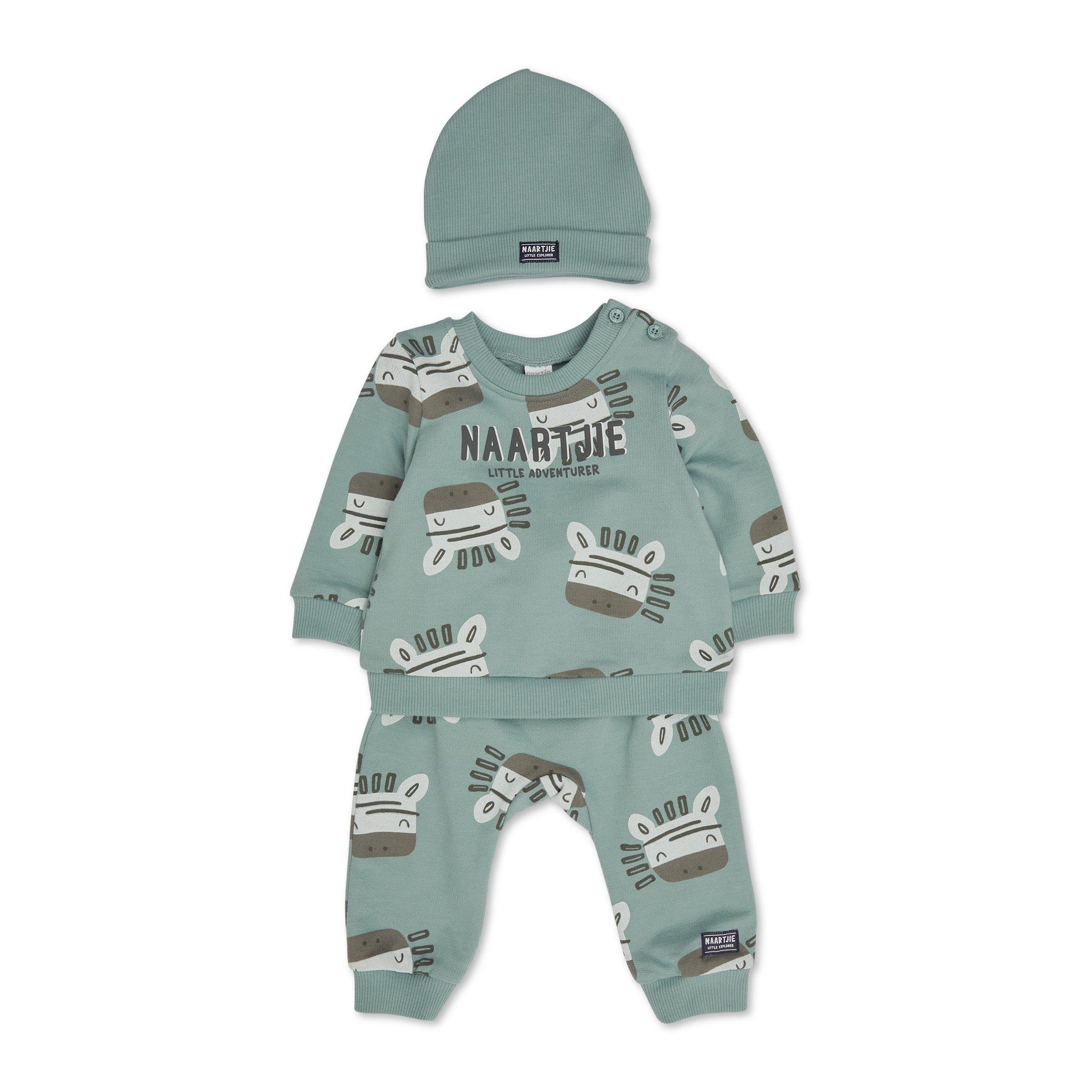 Baby Boys Sage Green Sweat Set (3149296) Naartjie