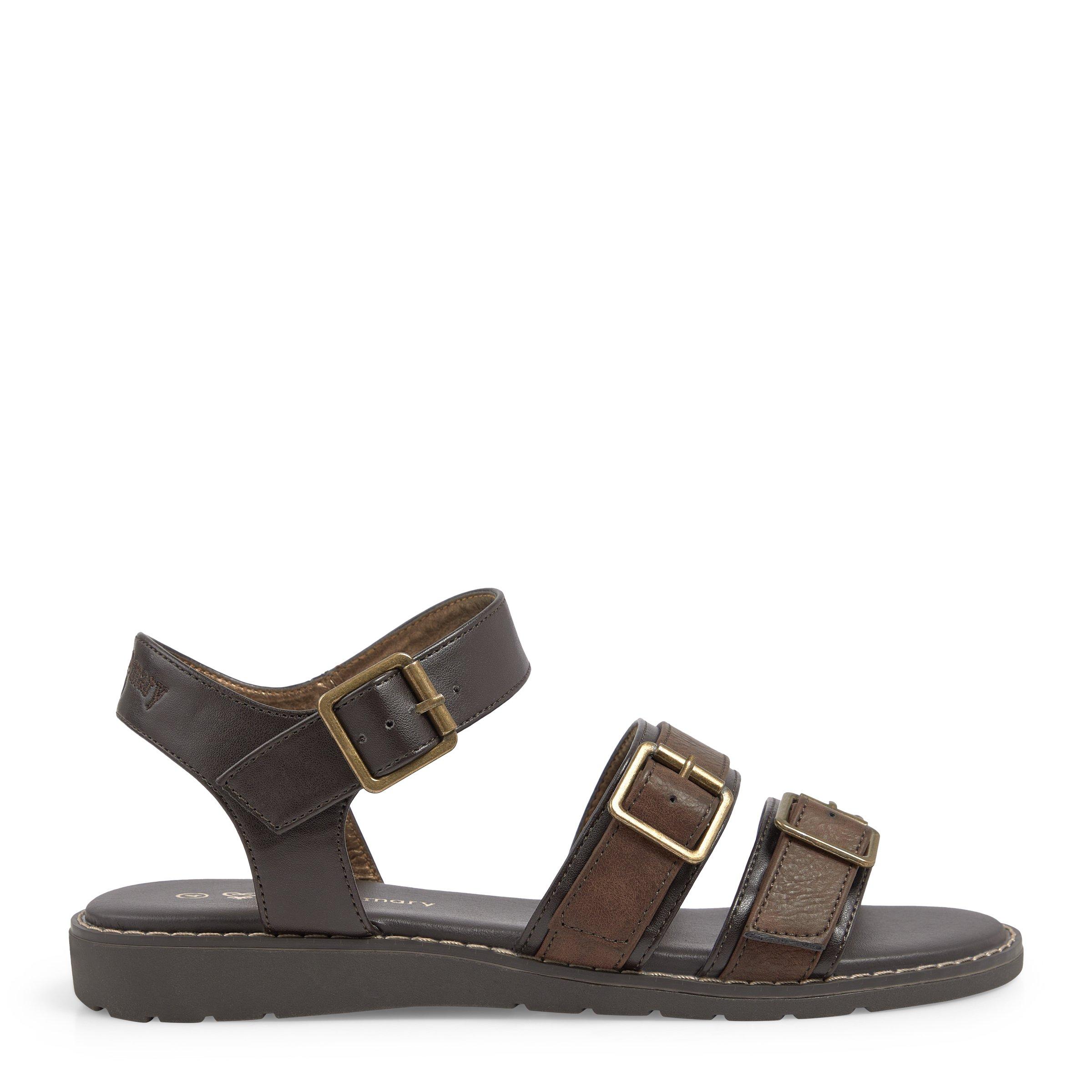 Brown Ankle Strap Sandals (3151446) Ginger Mary