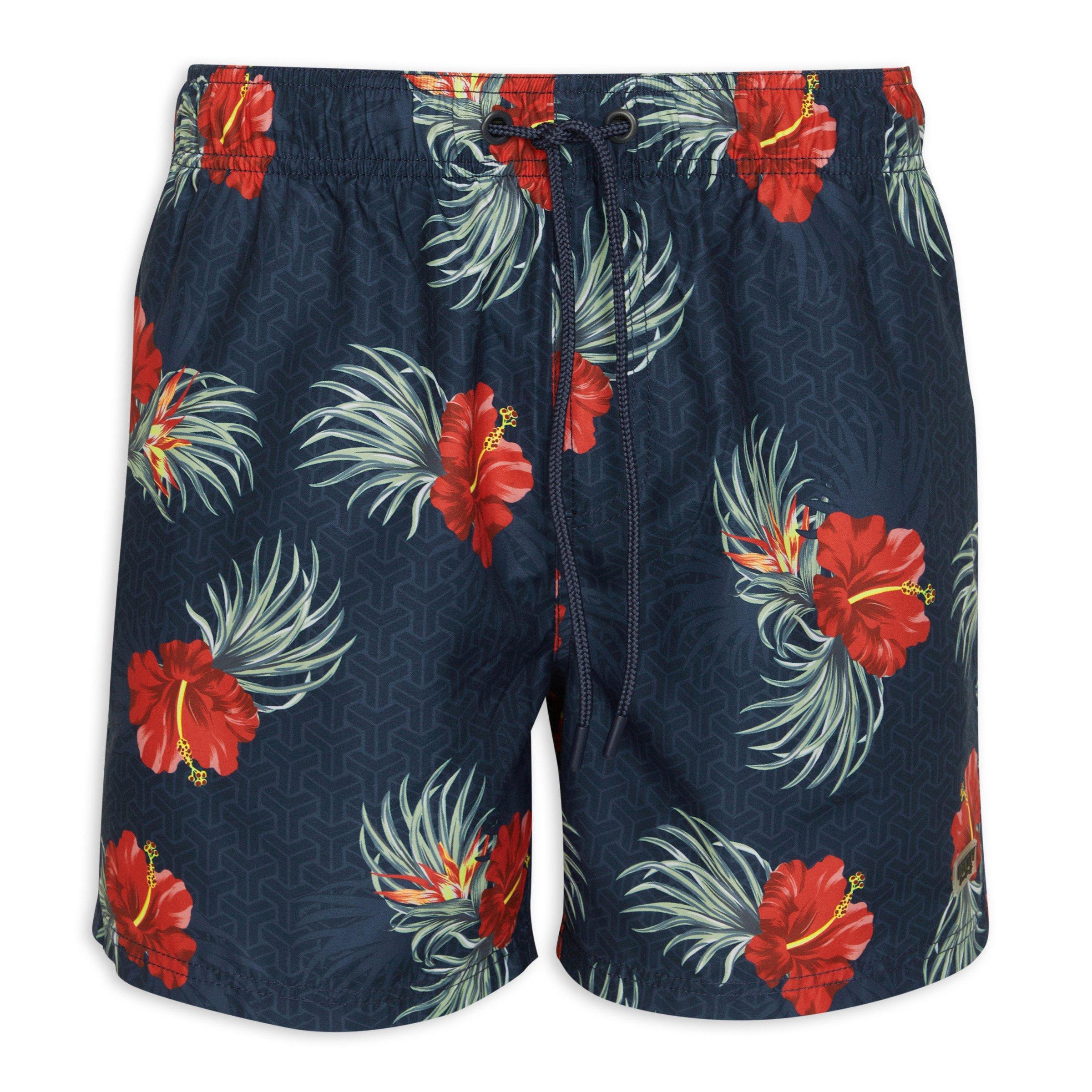 boat print swim short