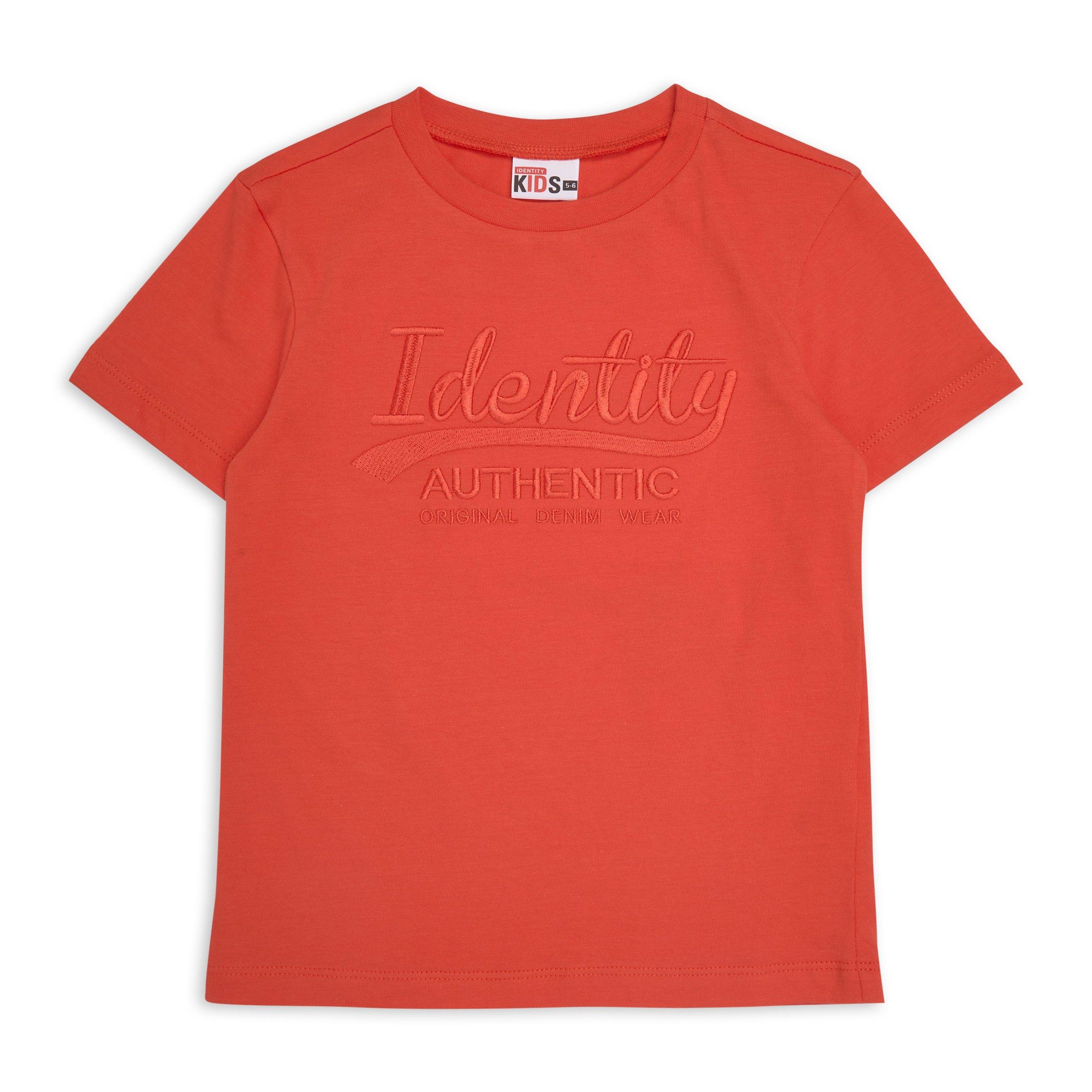 Boys Orange T-shirt (3151918) | Identity