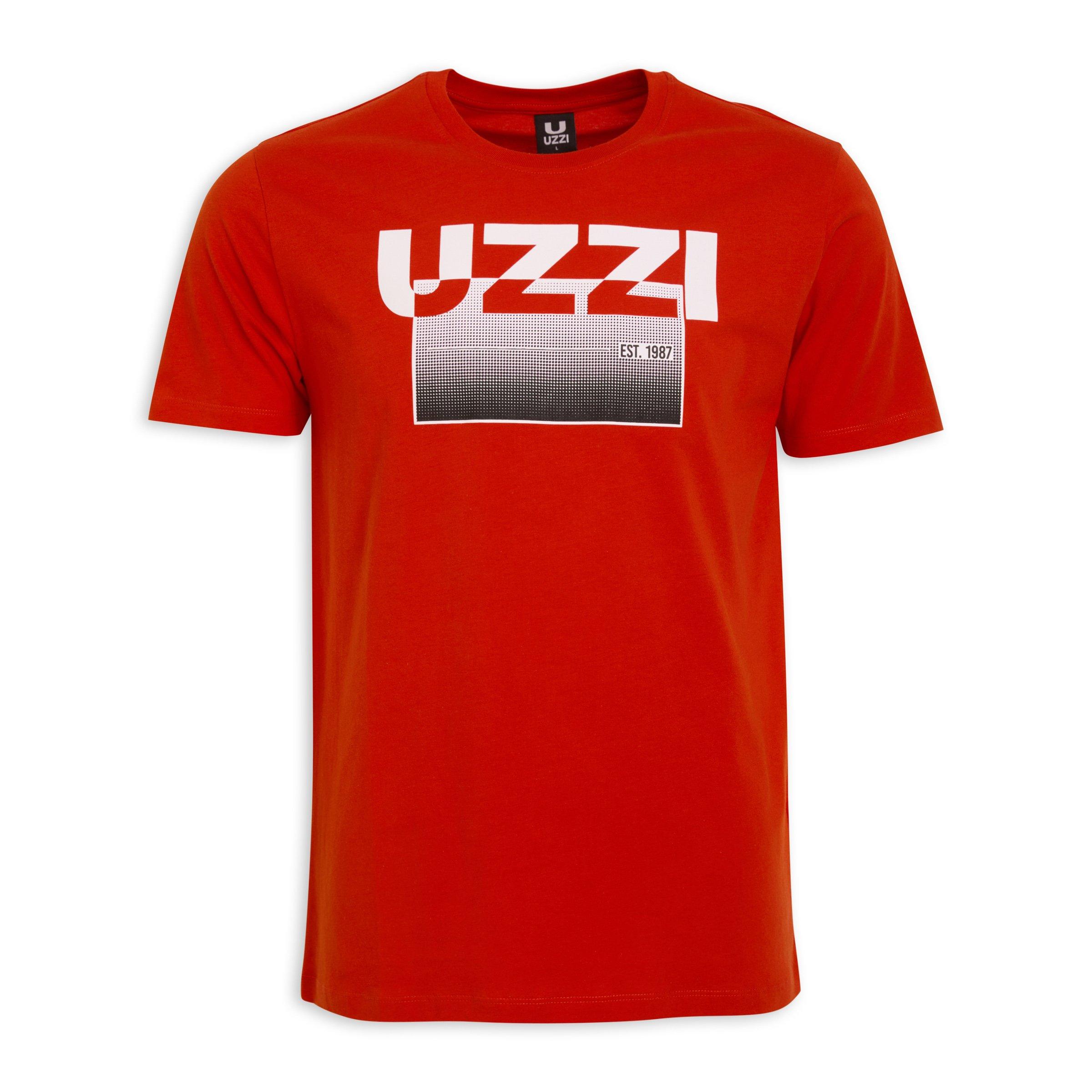 Orange Branded T-shirt (3152314) UZZI