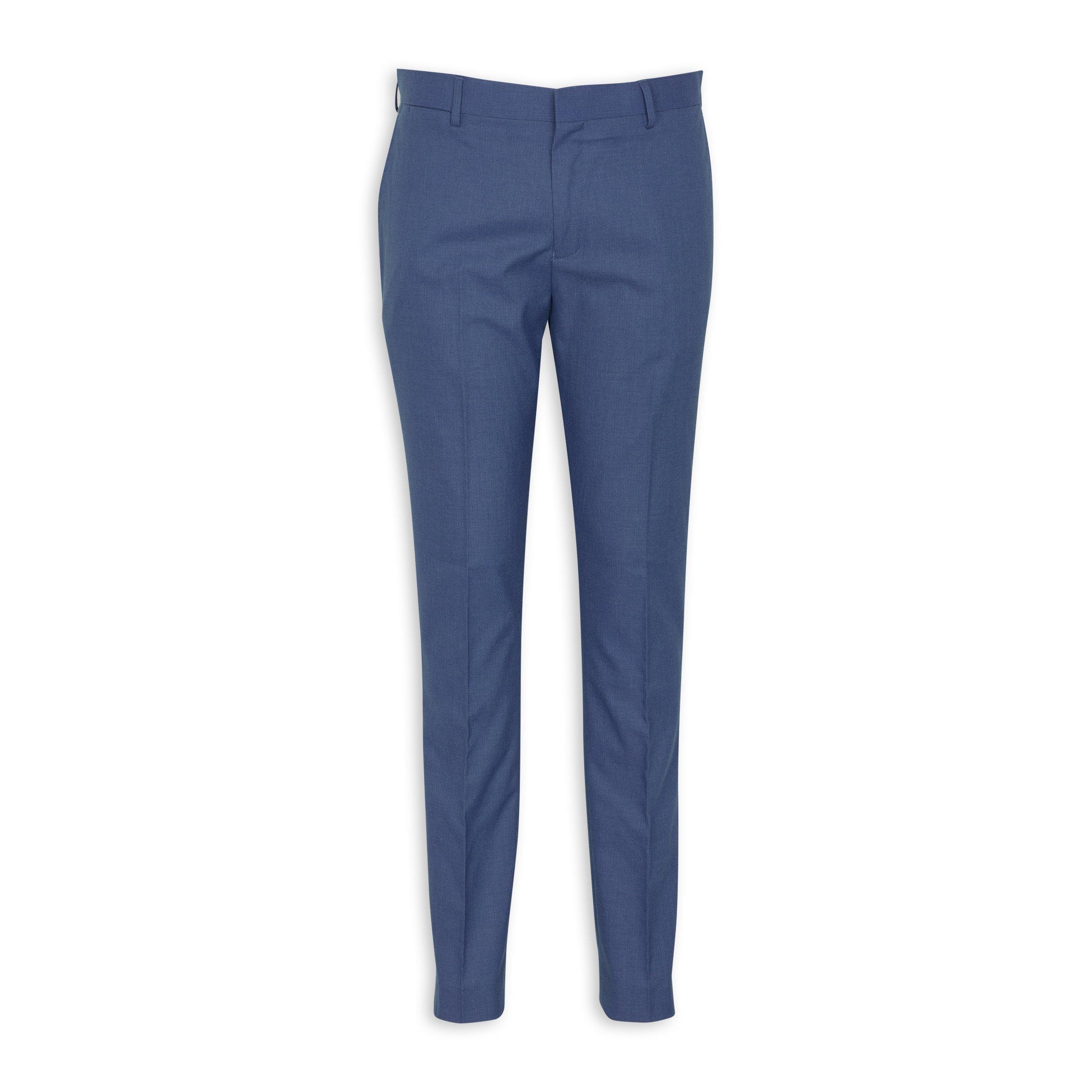 Blue Slim Leg Trousers 3153396 Truworths Man 1219