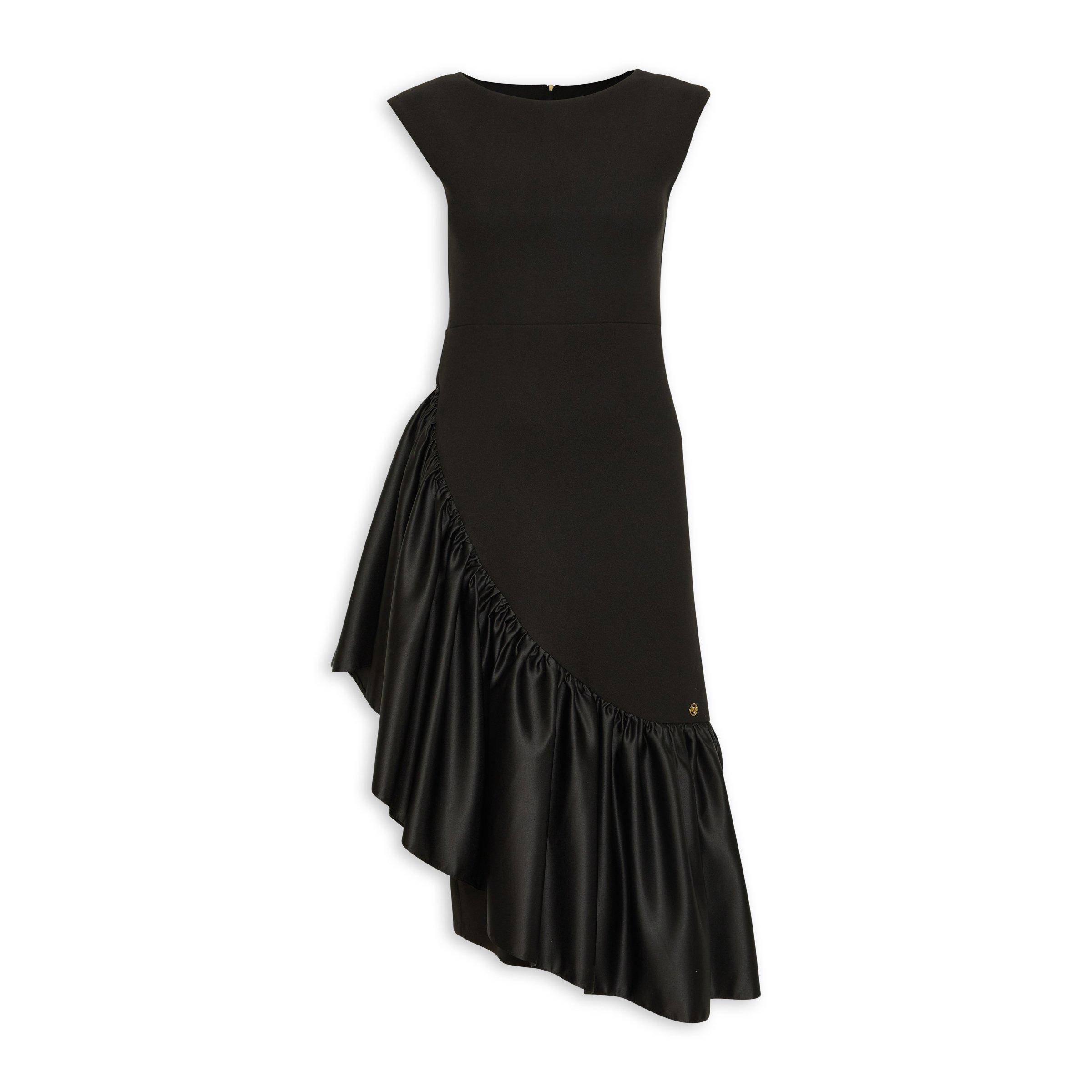 Black Scuba Fit and Flare Dress 3154093 Daniel Hechter