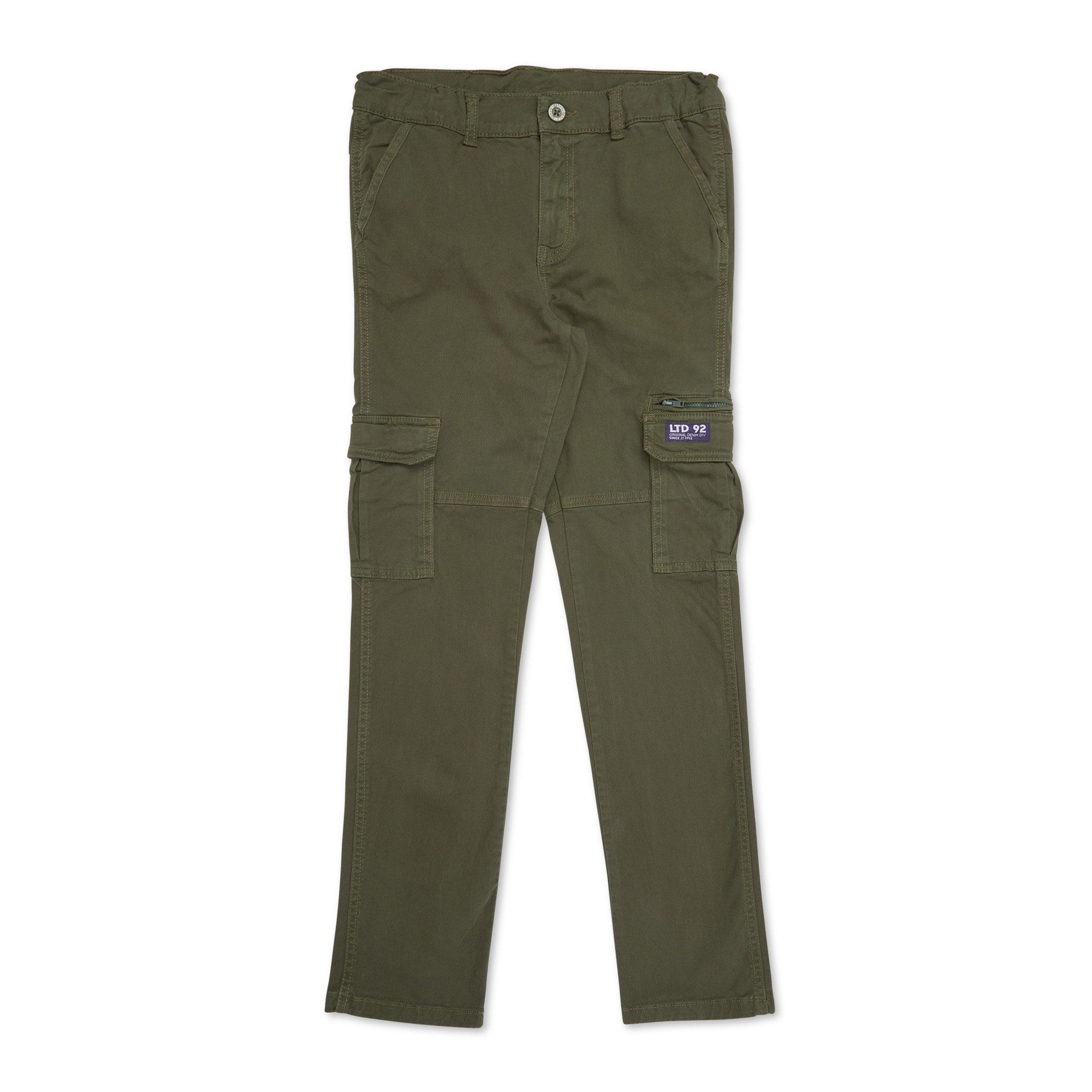 Olive Green Utility Pants (3154214) | LTD Kids