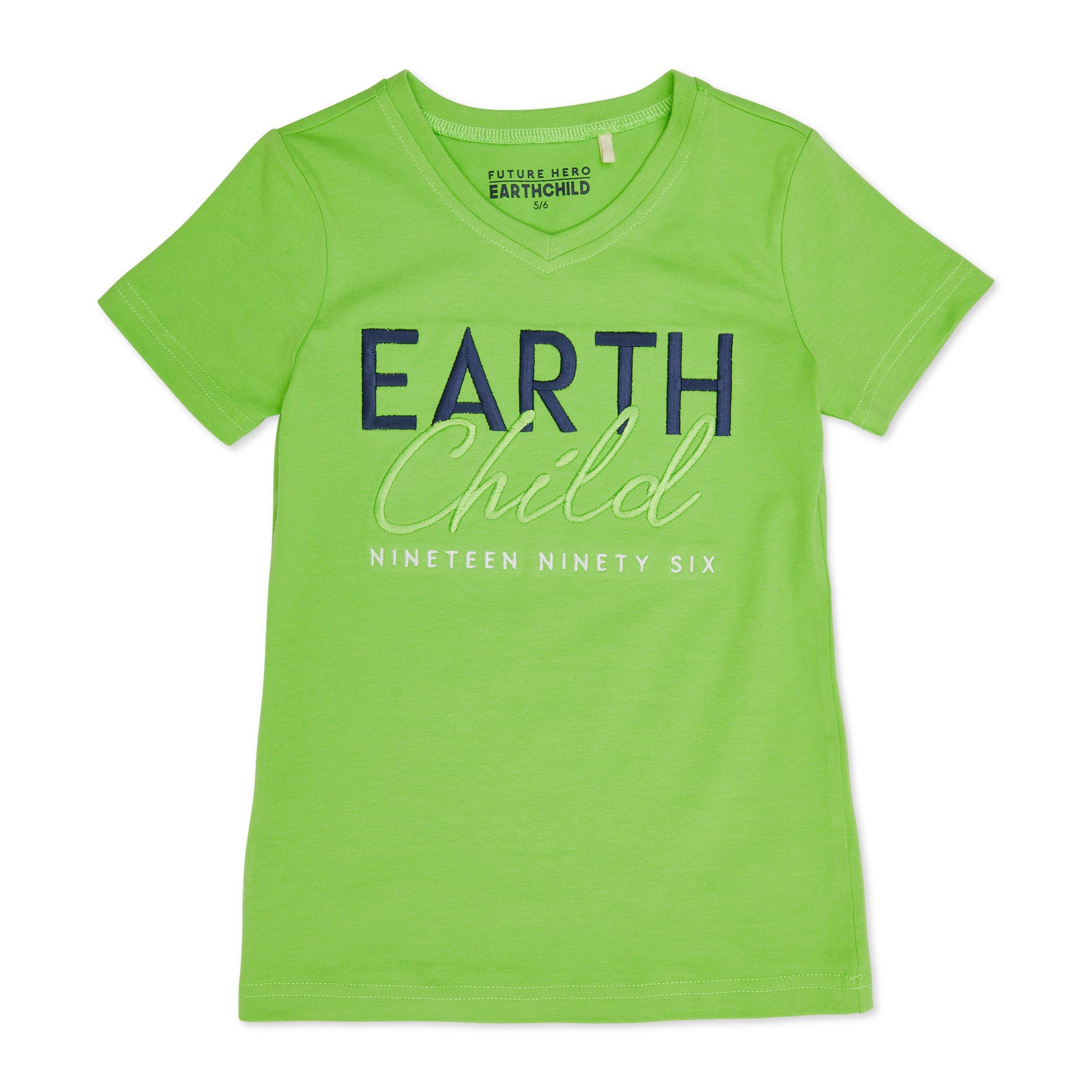 Green Chess Pattern - Inspired By Zendaya - Sustainably Made Kids crew neck t-shirt