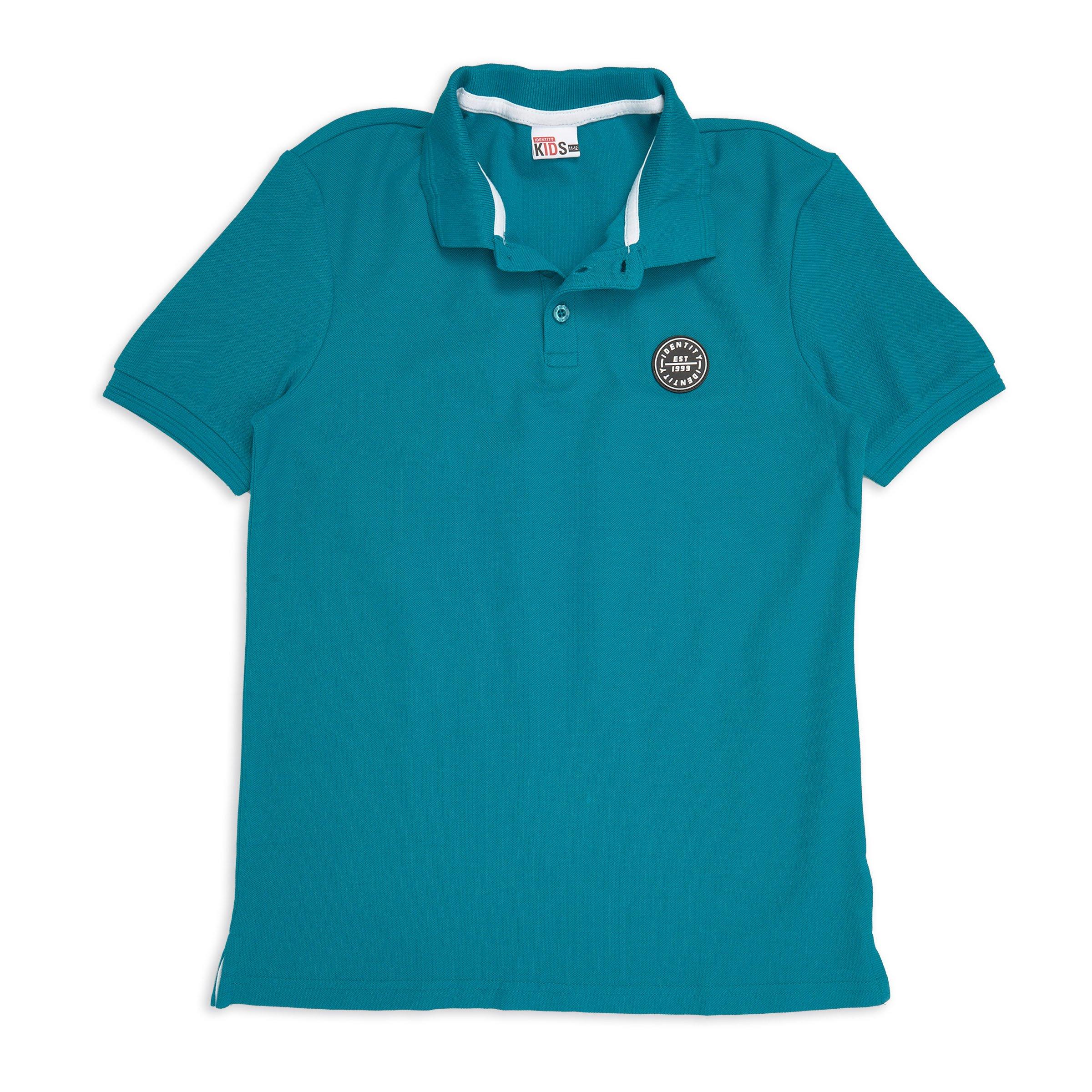 Boys Teal Golf T-shirt (3155041) | Identity