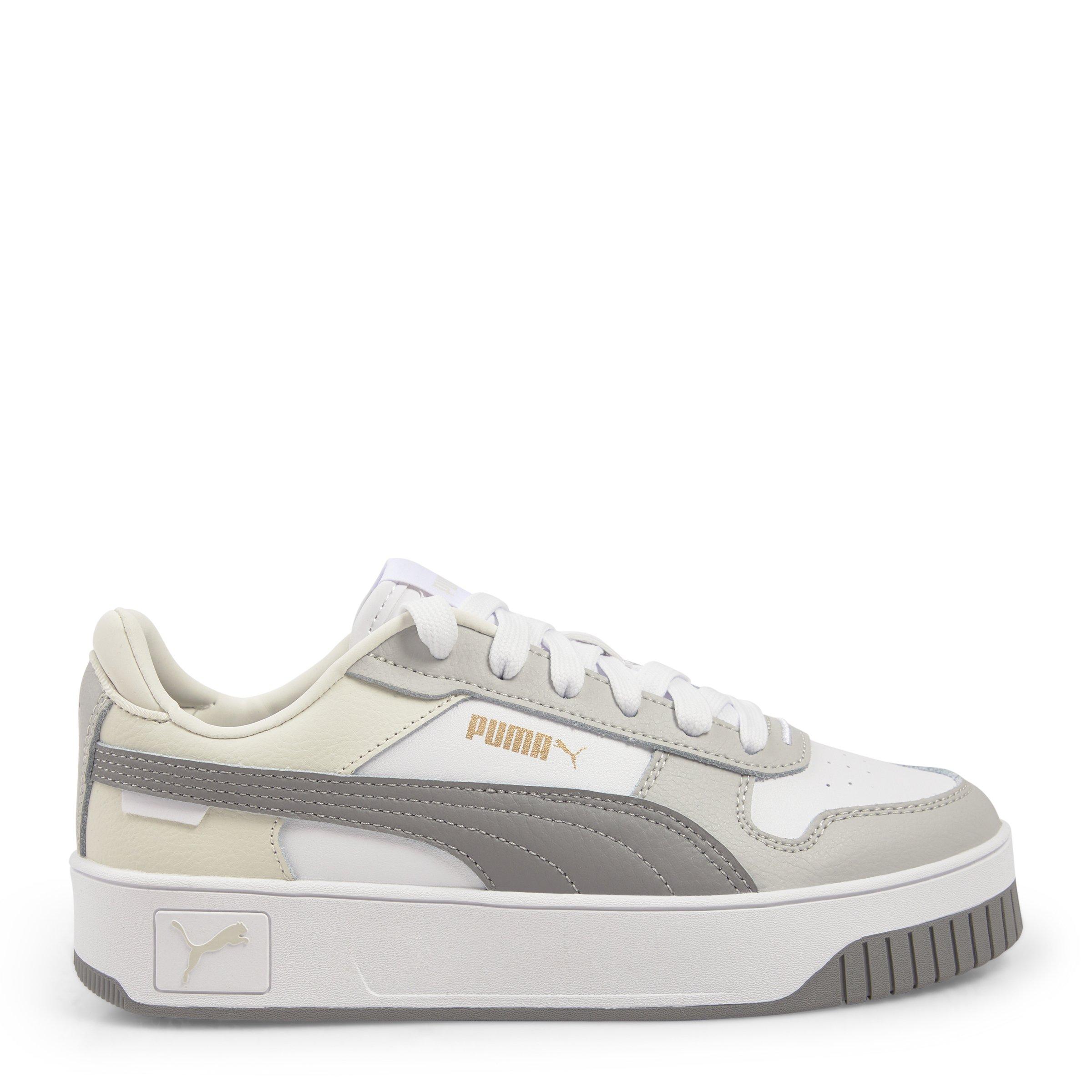 White and Grey Carina Street Sneakers (3156472) Puma