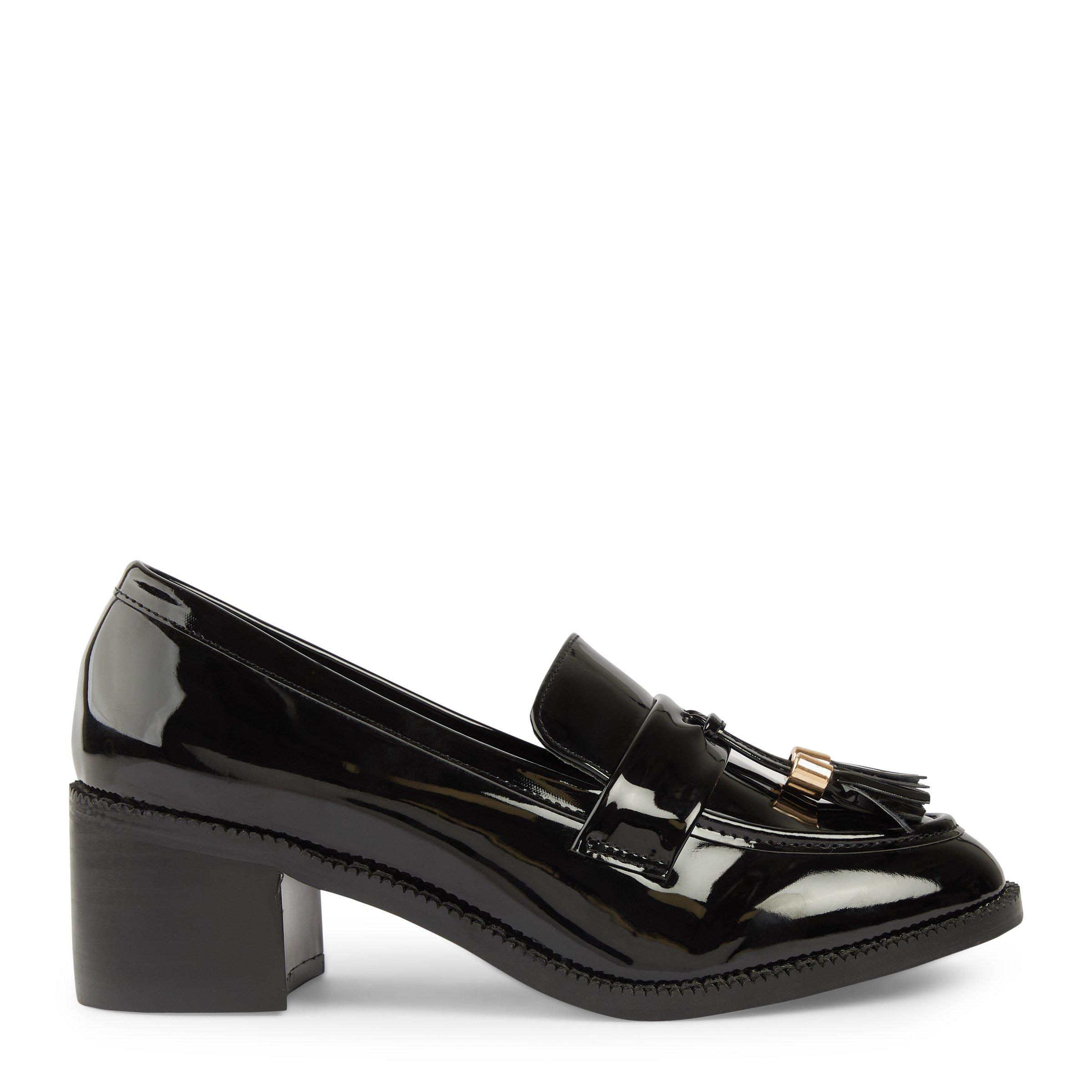 Black Heeled Loafers (3157137) | Truworths
