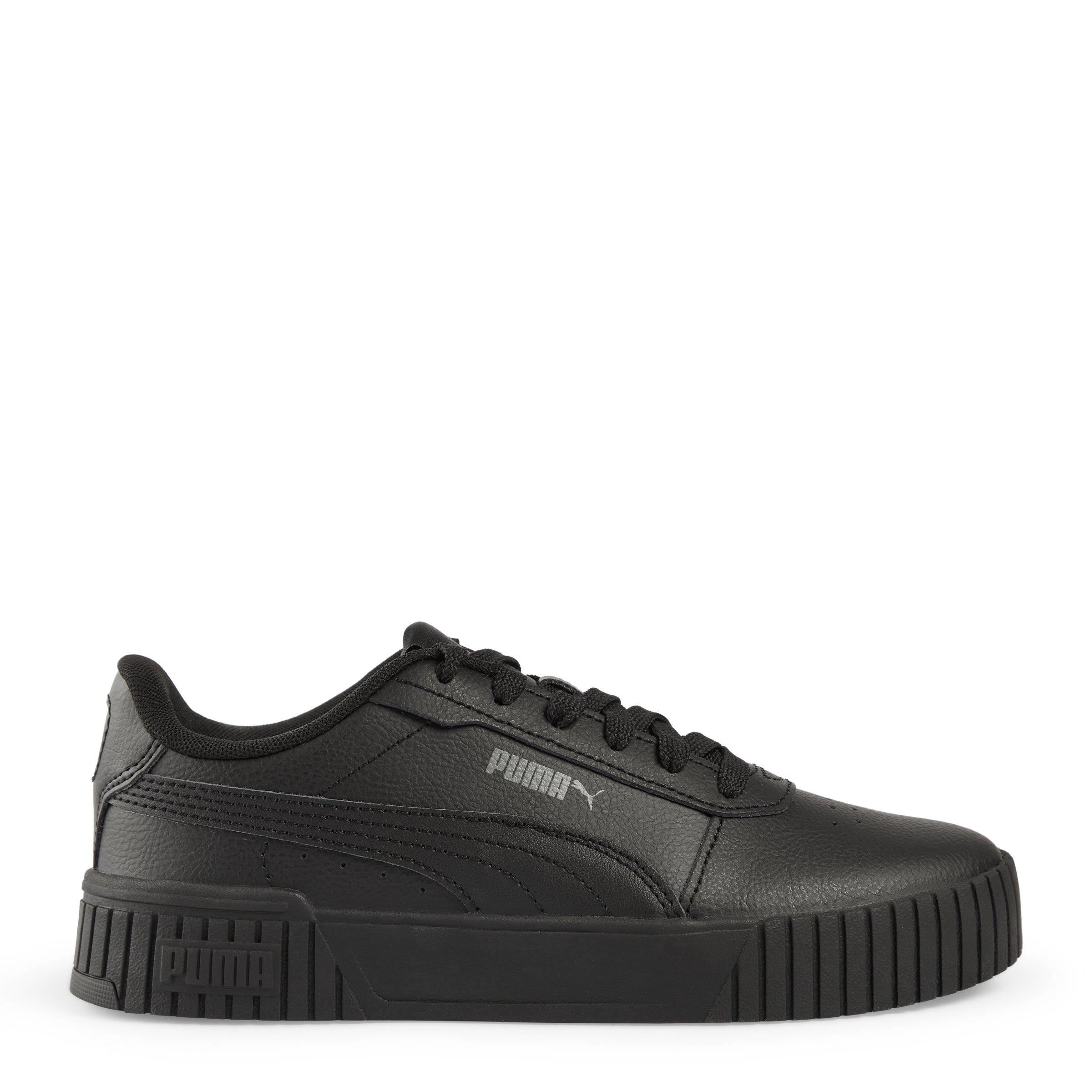 carina② WMNS) PUMA Carina Crew Metallic 'Black White Gold' 368879-02