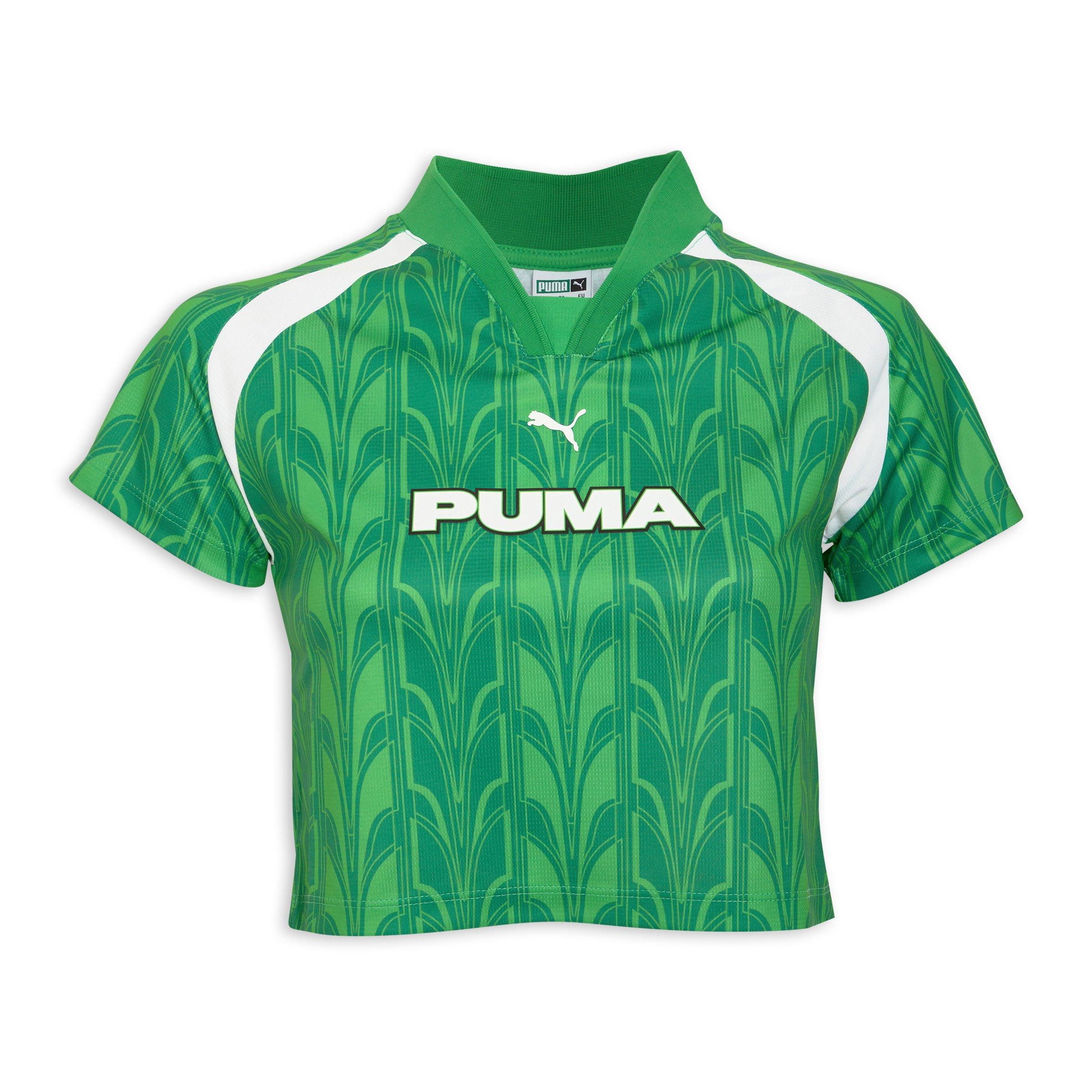 FLUSS needle punch football shirts 花柄 Football Jersey Baby Tee (3158392) | Puma