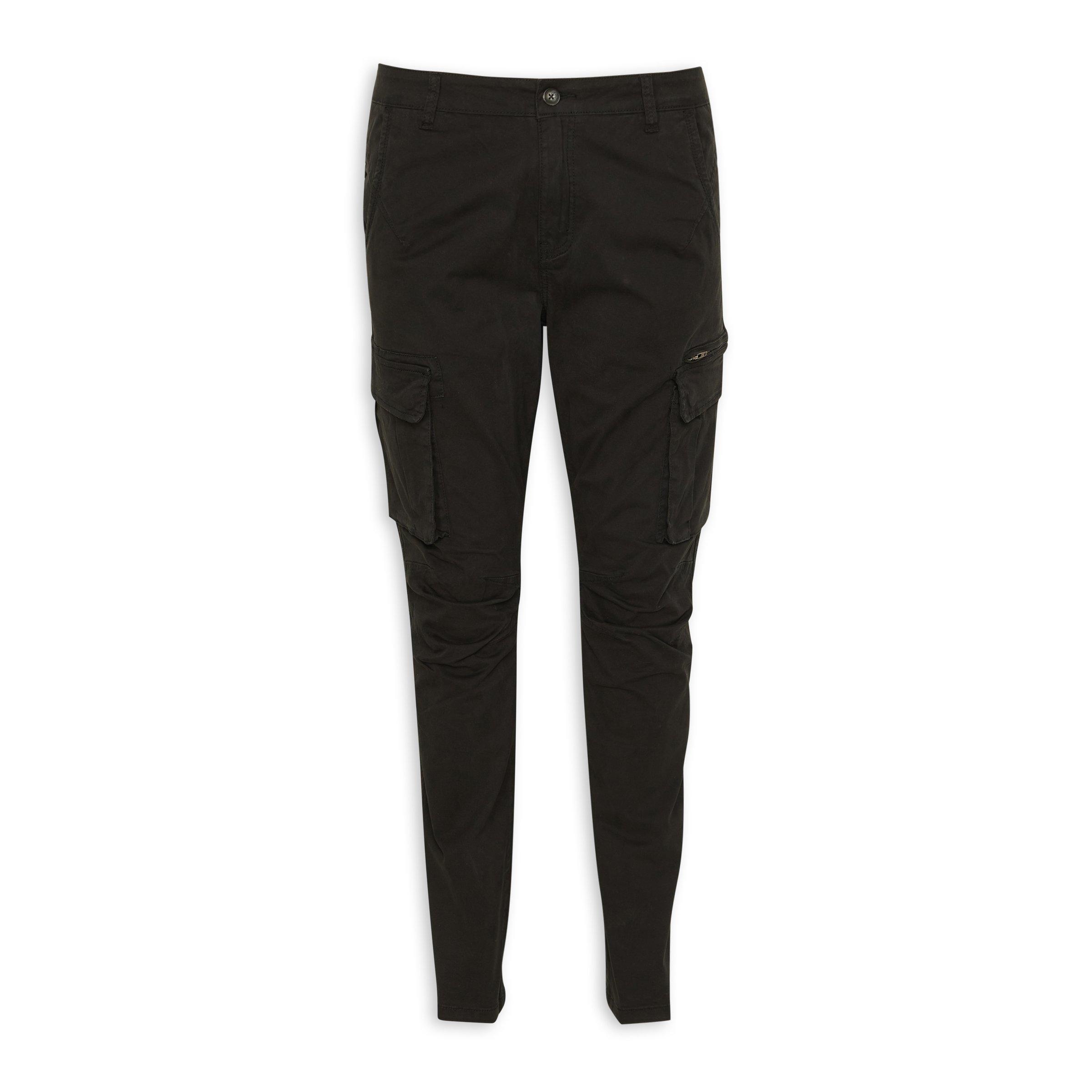 Black Utility Pants (3159127) | Truworths Man