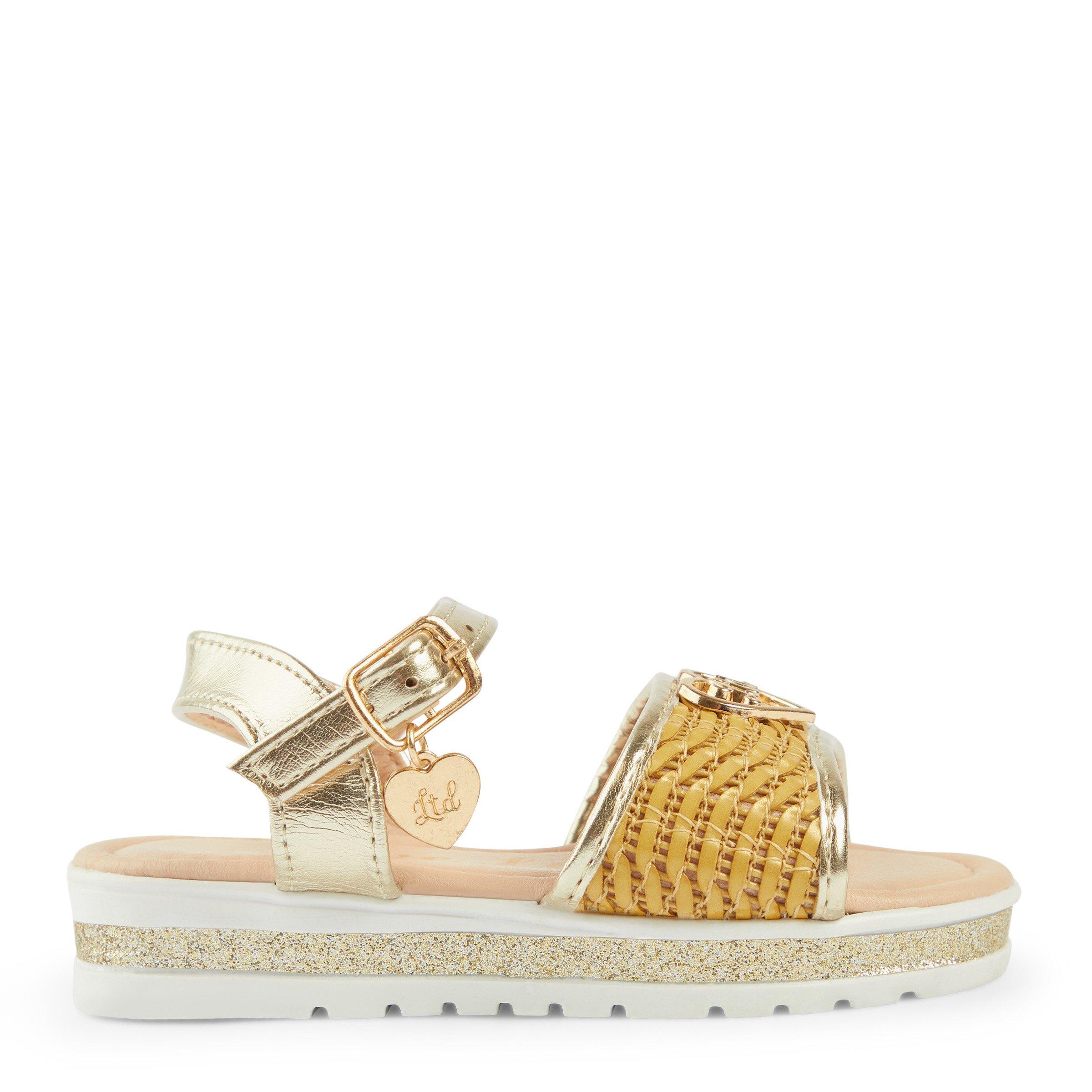 Kid Girl Gold Sandals (3159290) LTD Kids