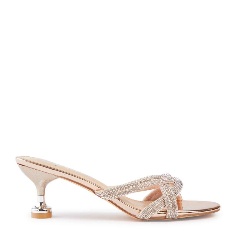 Rose Gold Slip On Heel 3172820 Chic