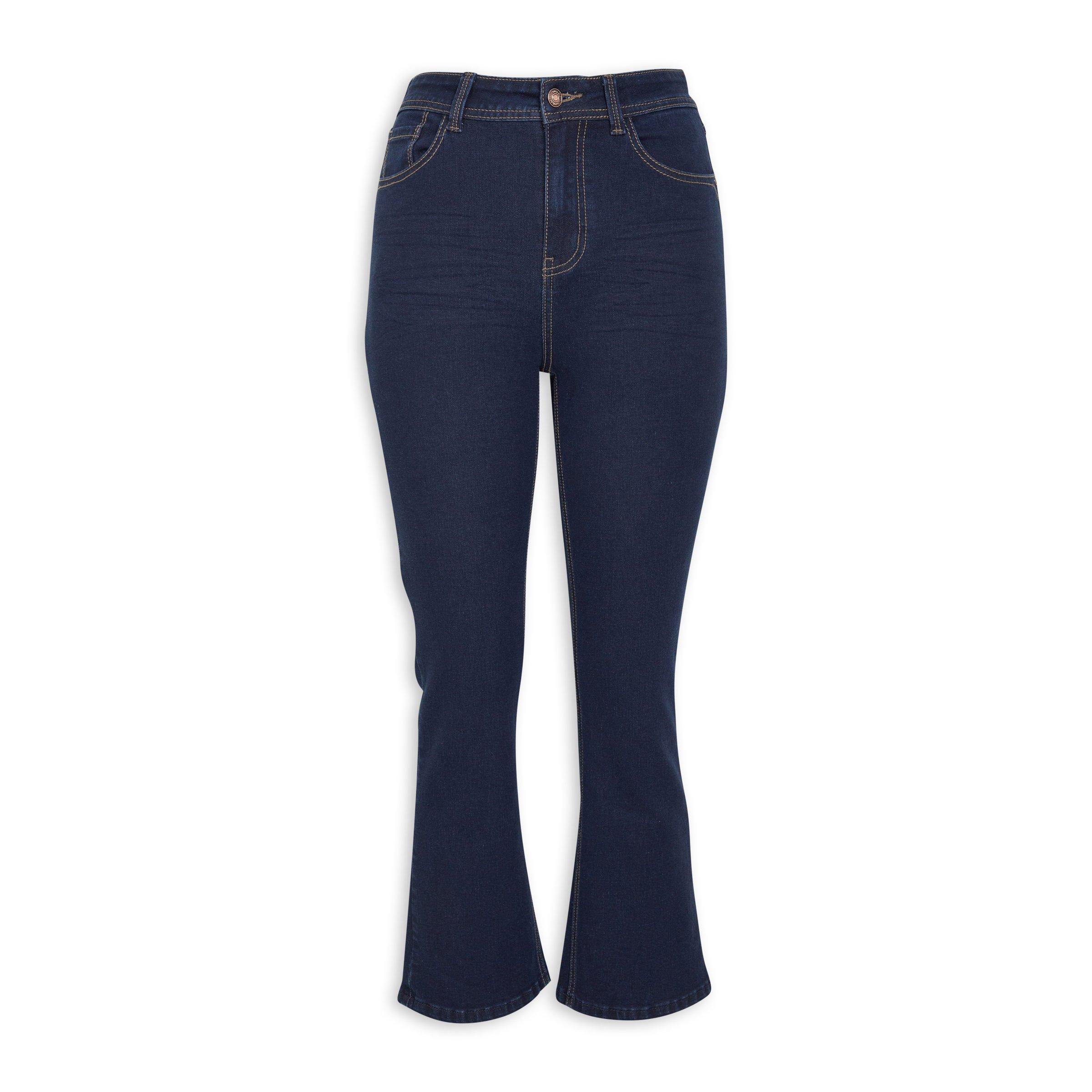 Indigo Cropped Flared Jeans (3175904) OUTBACK RED