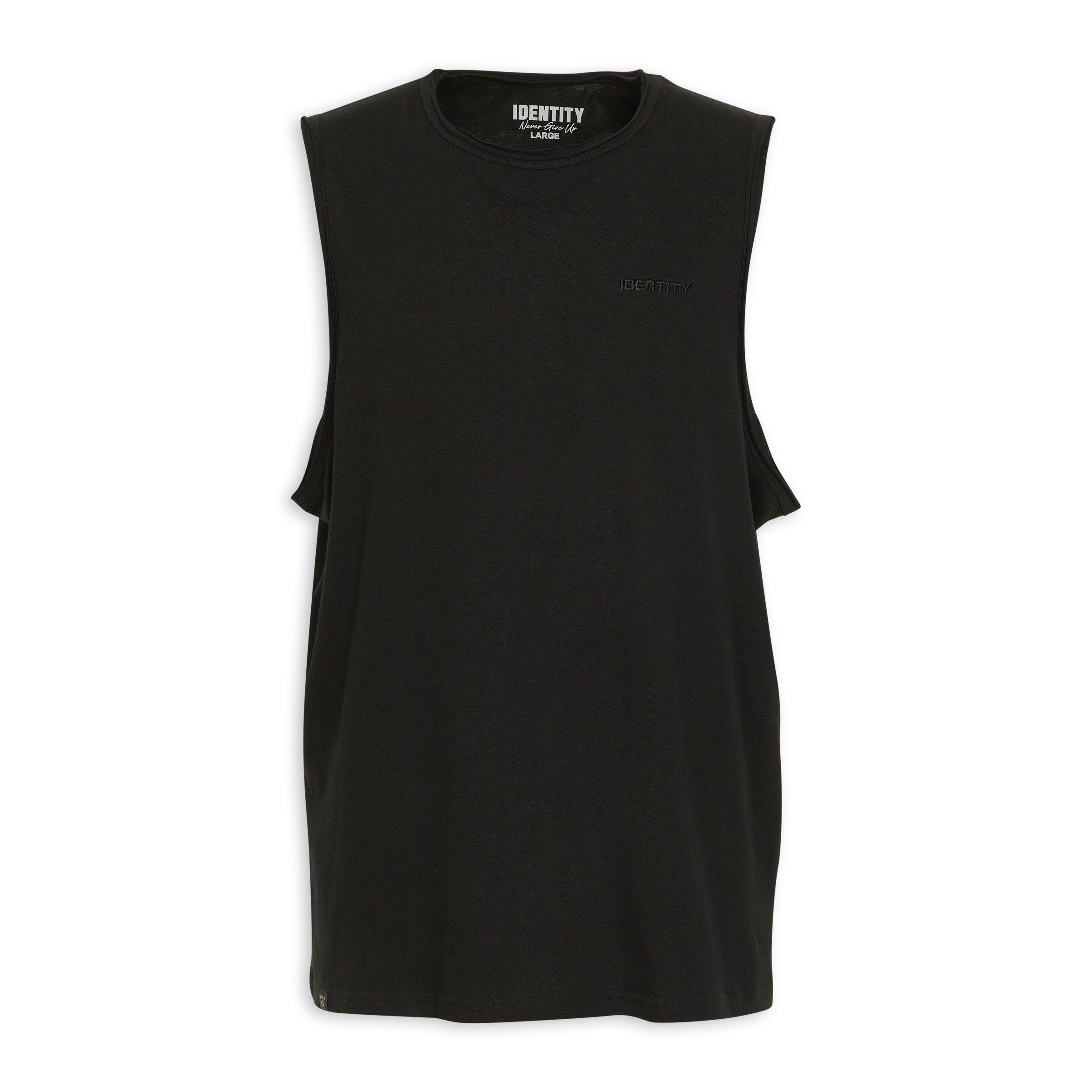 Black Loose Fit Vest (3177469) | Identity