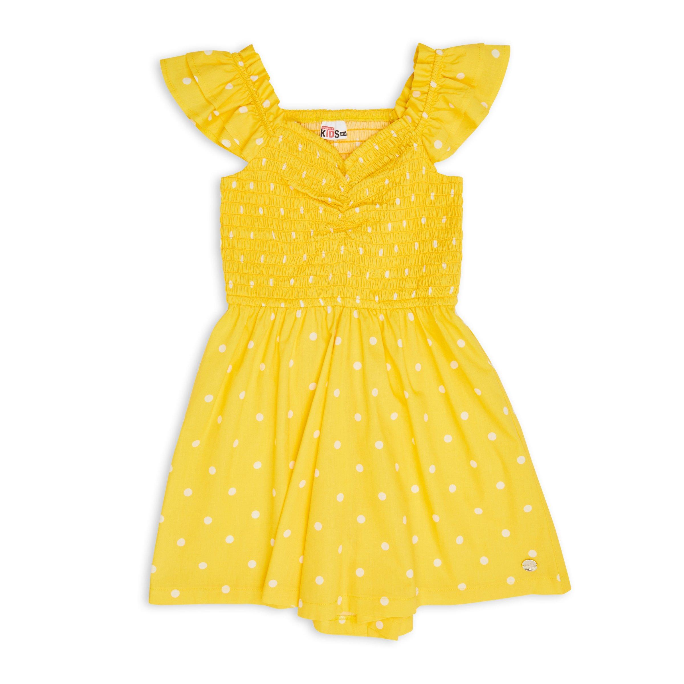 Yellow Plaid Playsuit