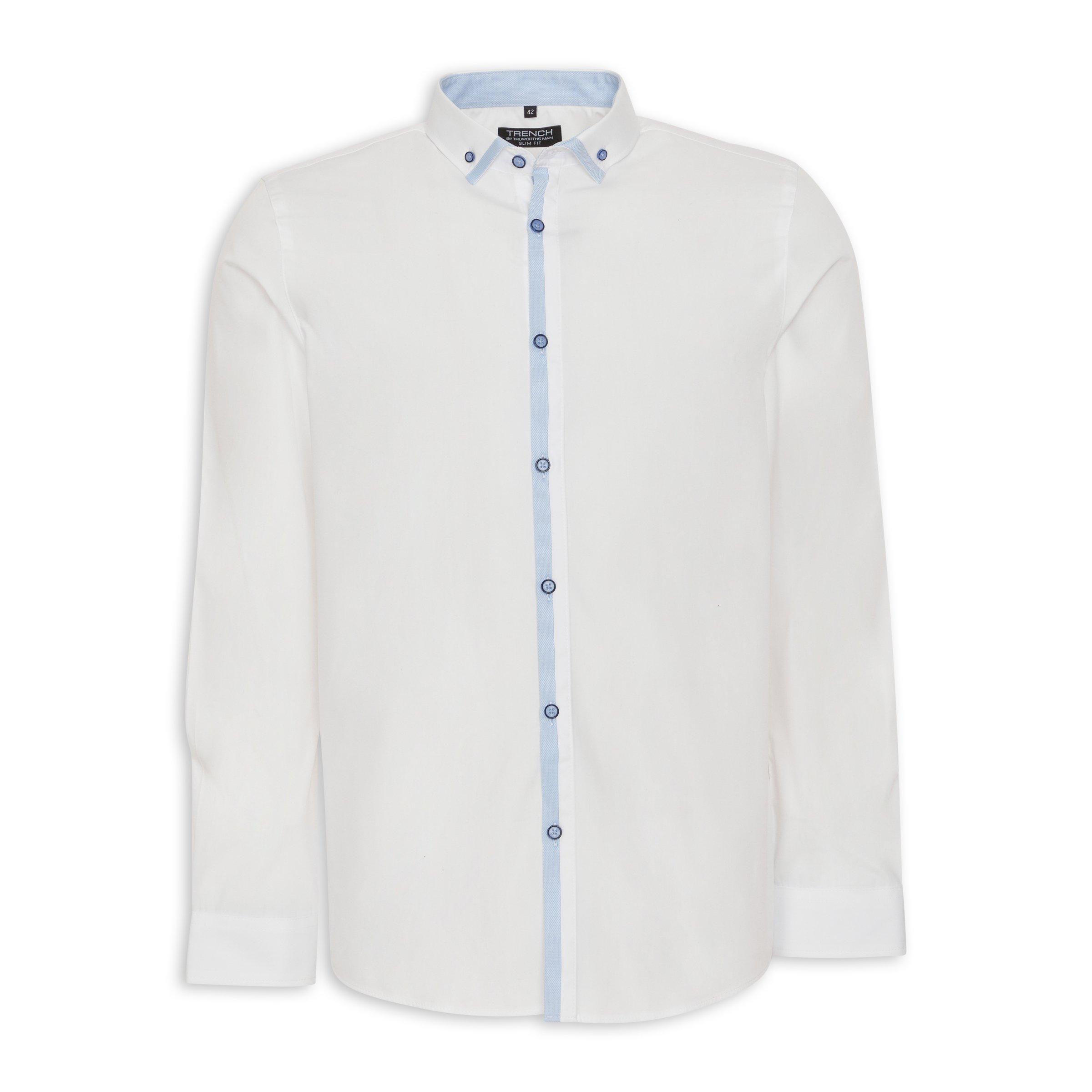 2282 White Slim Fit Shirt