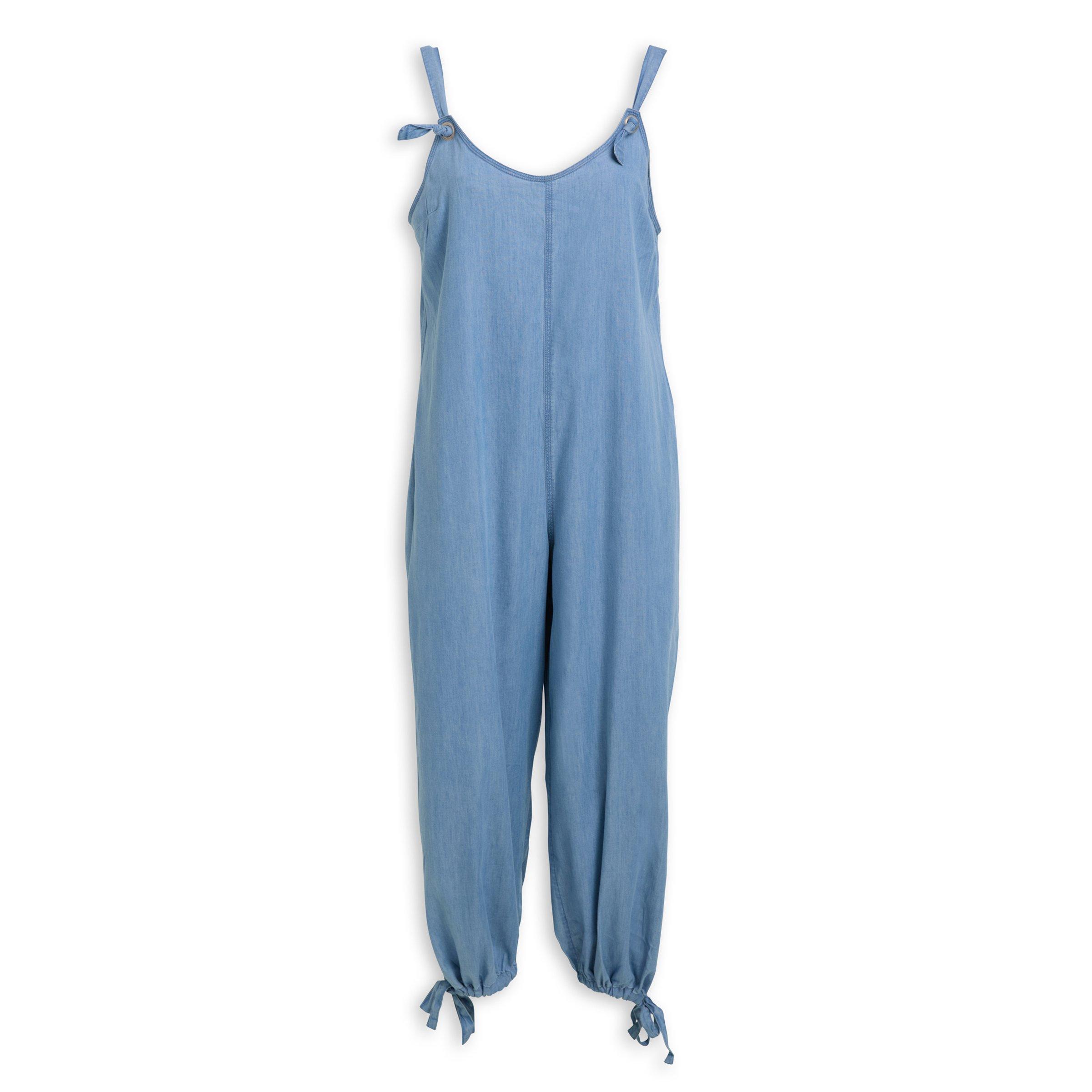 JUMPSUIT-INDIGO BLUE