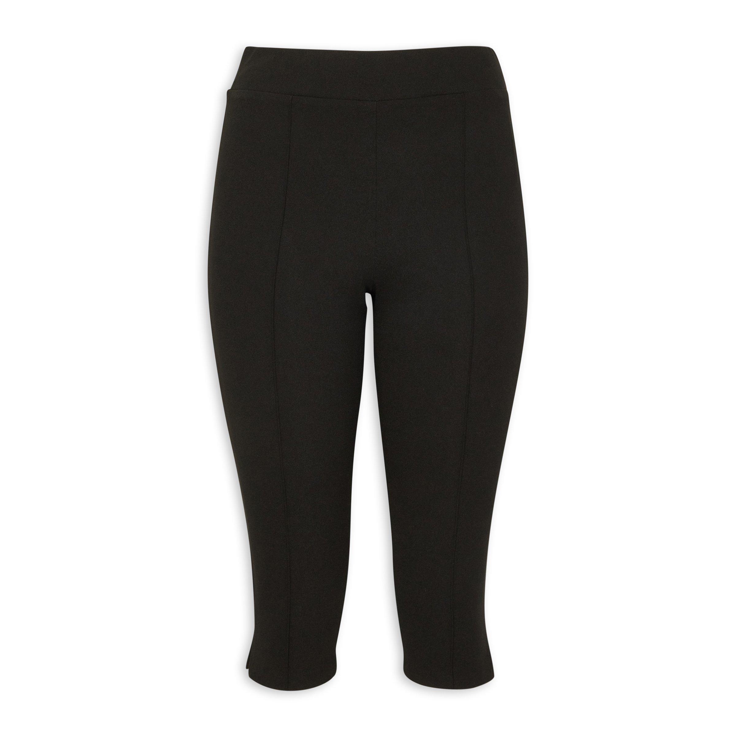 Black Pull On Capri Shorts (3179778) | Identity