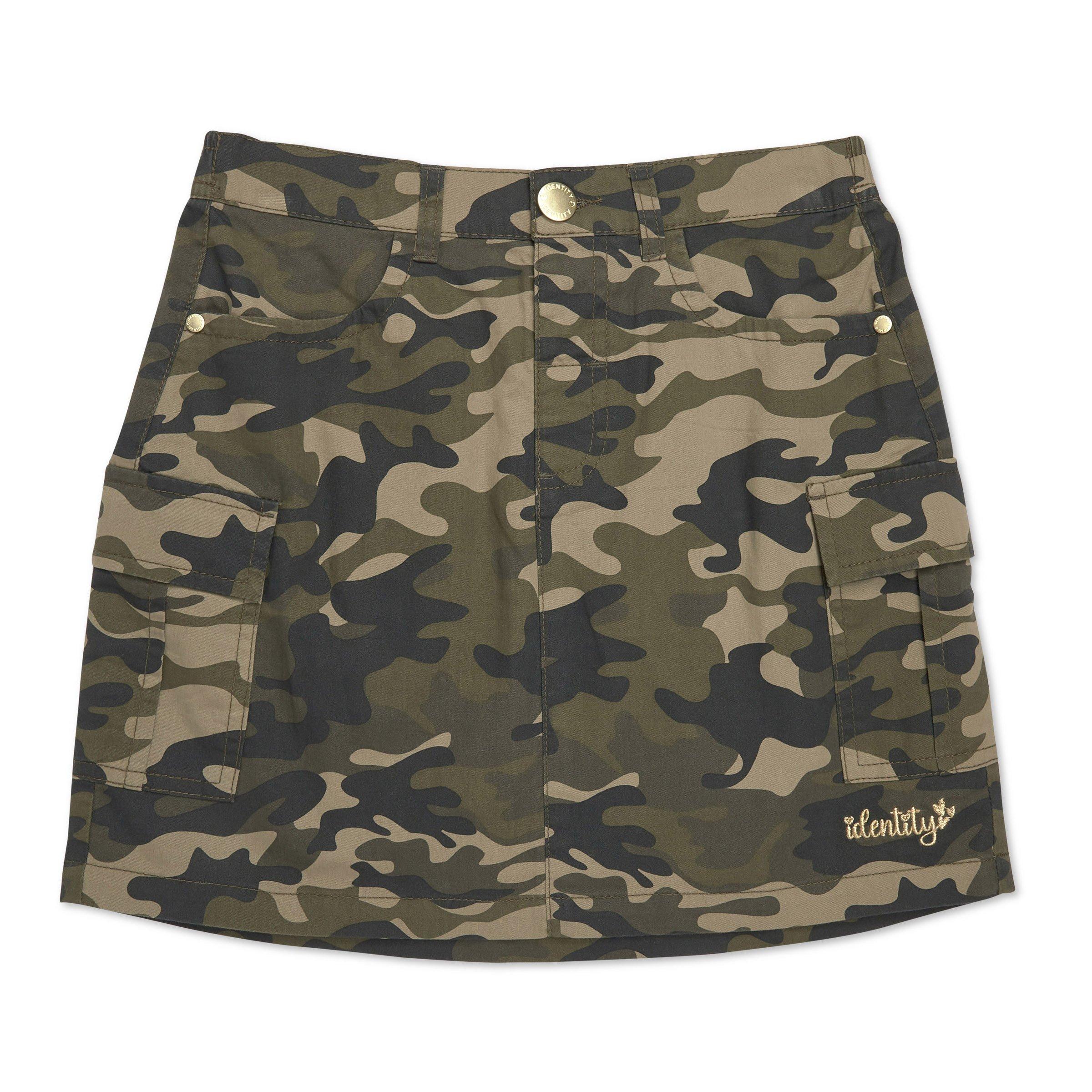 Camo patch skirt