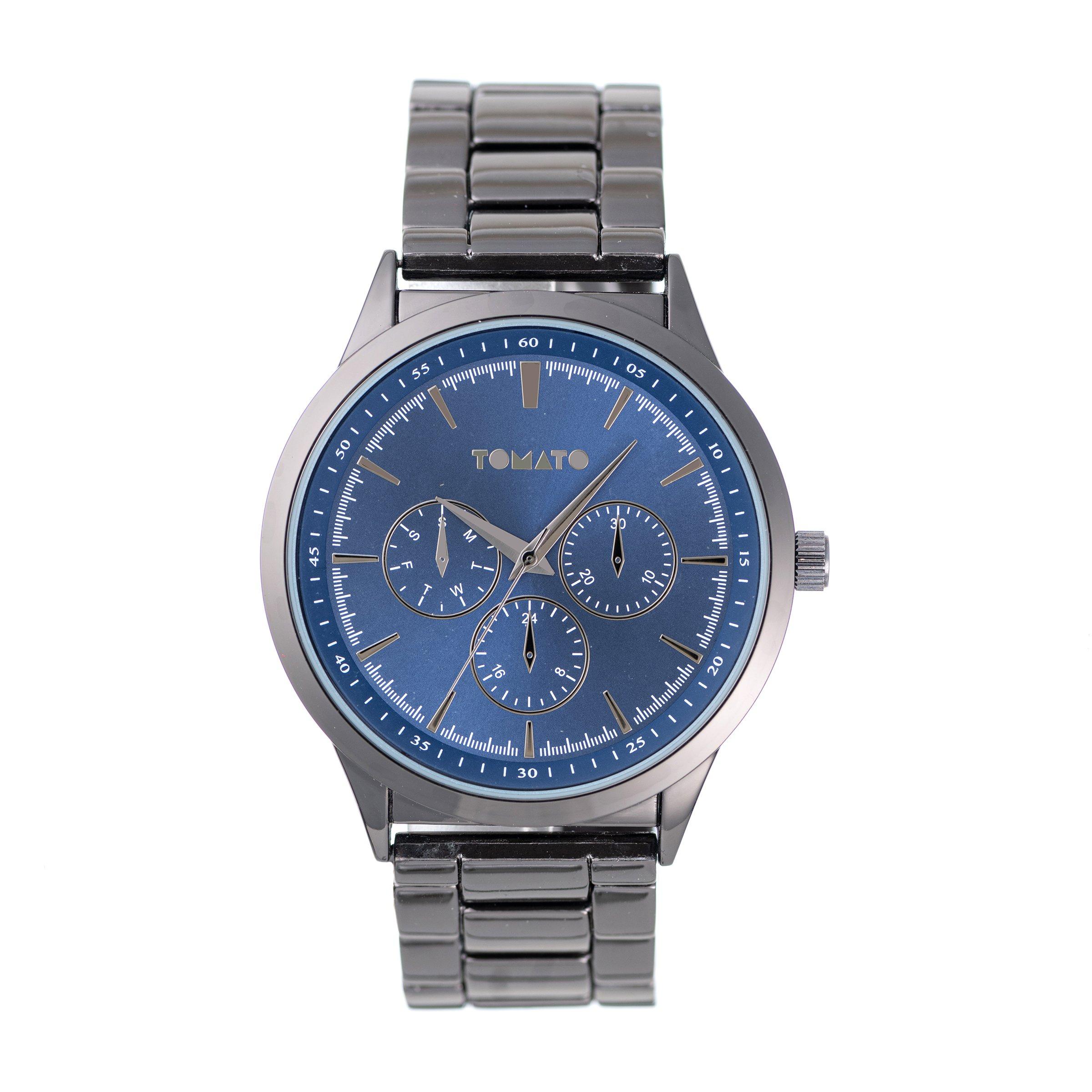 FM towns ヴェイル オブ ダークネス Gun Metal Navy Watch (3181492) | Tomato