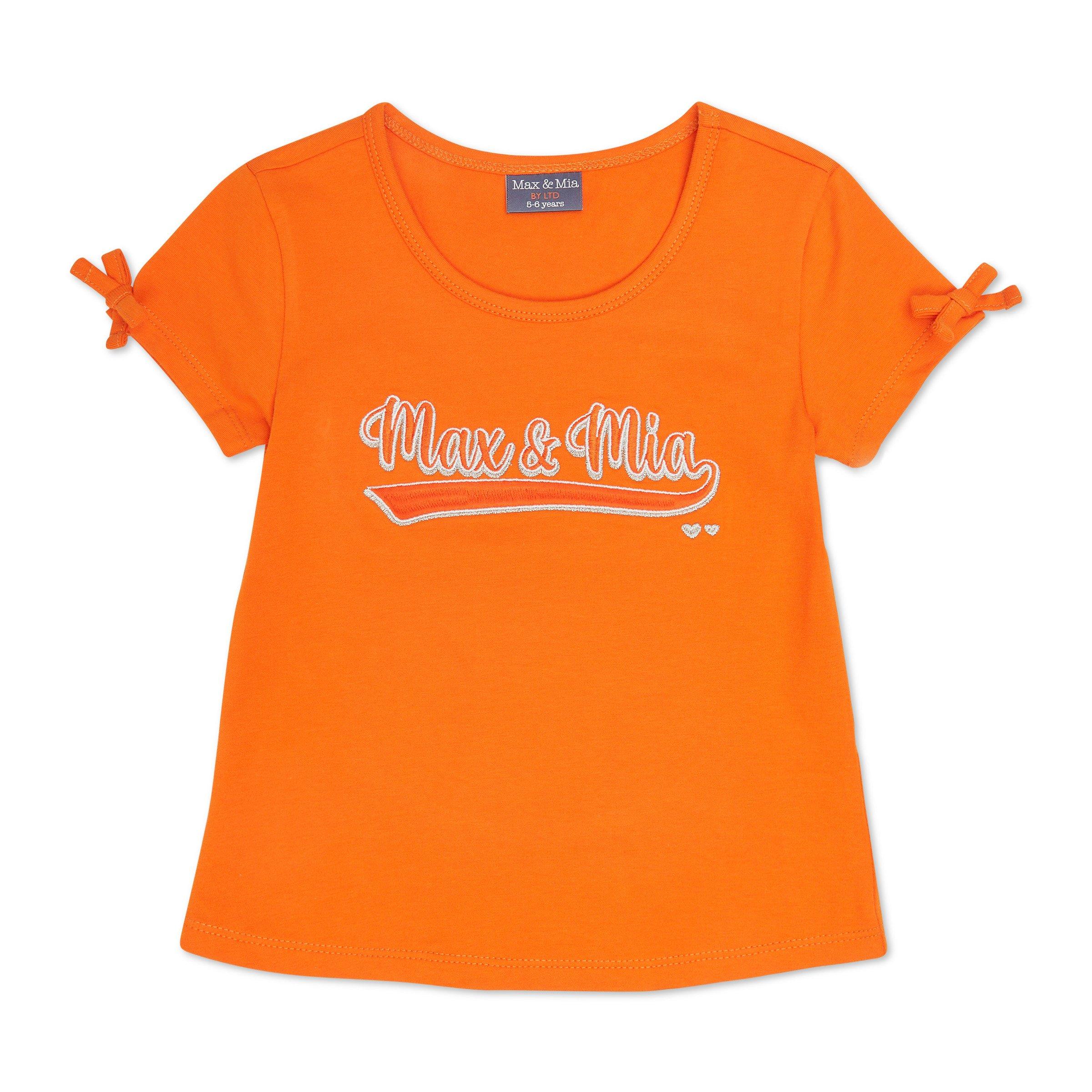 Kid Girls Orange T-shirt (3181600) Max Mia