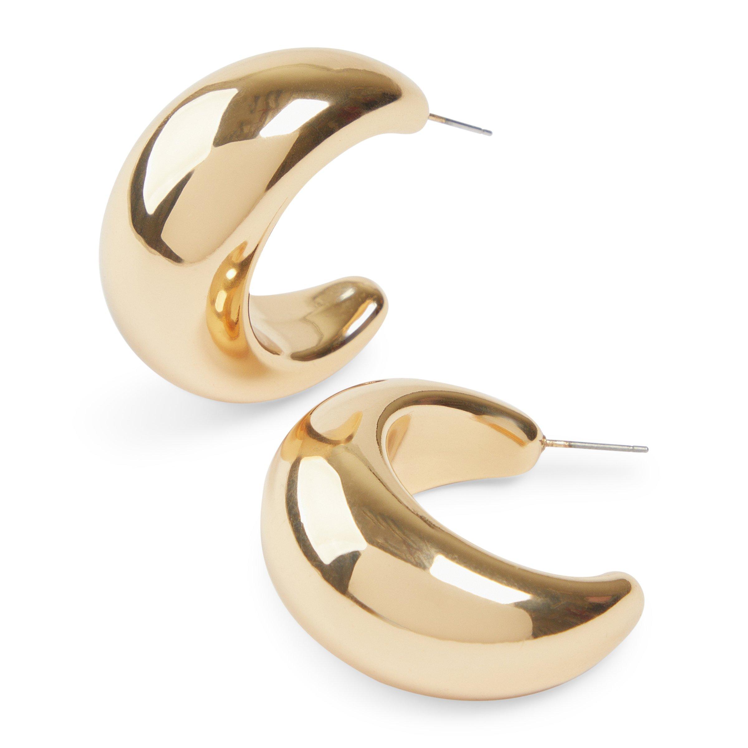 Gold Giant Huggie Earrings (3181627) | Chameleon