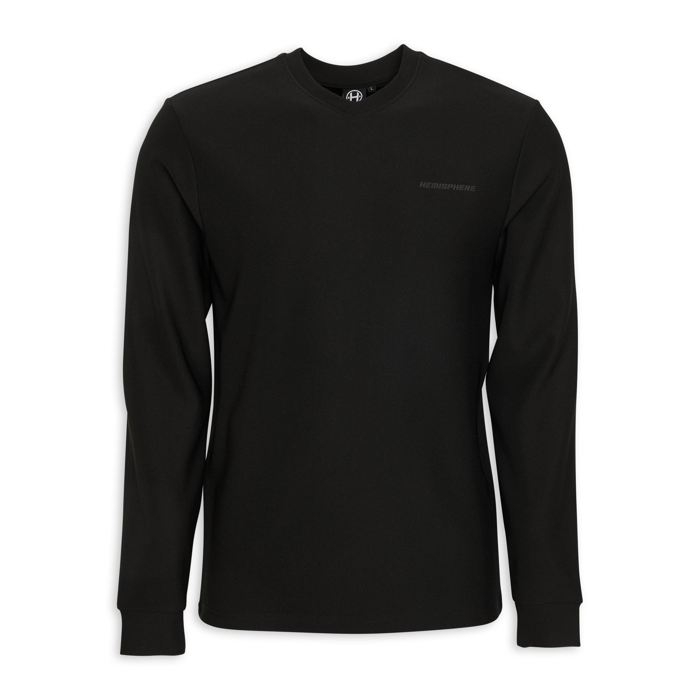8048 Black Long Sleeve T-Shirt main image 1