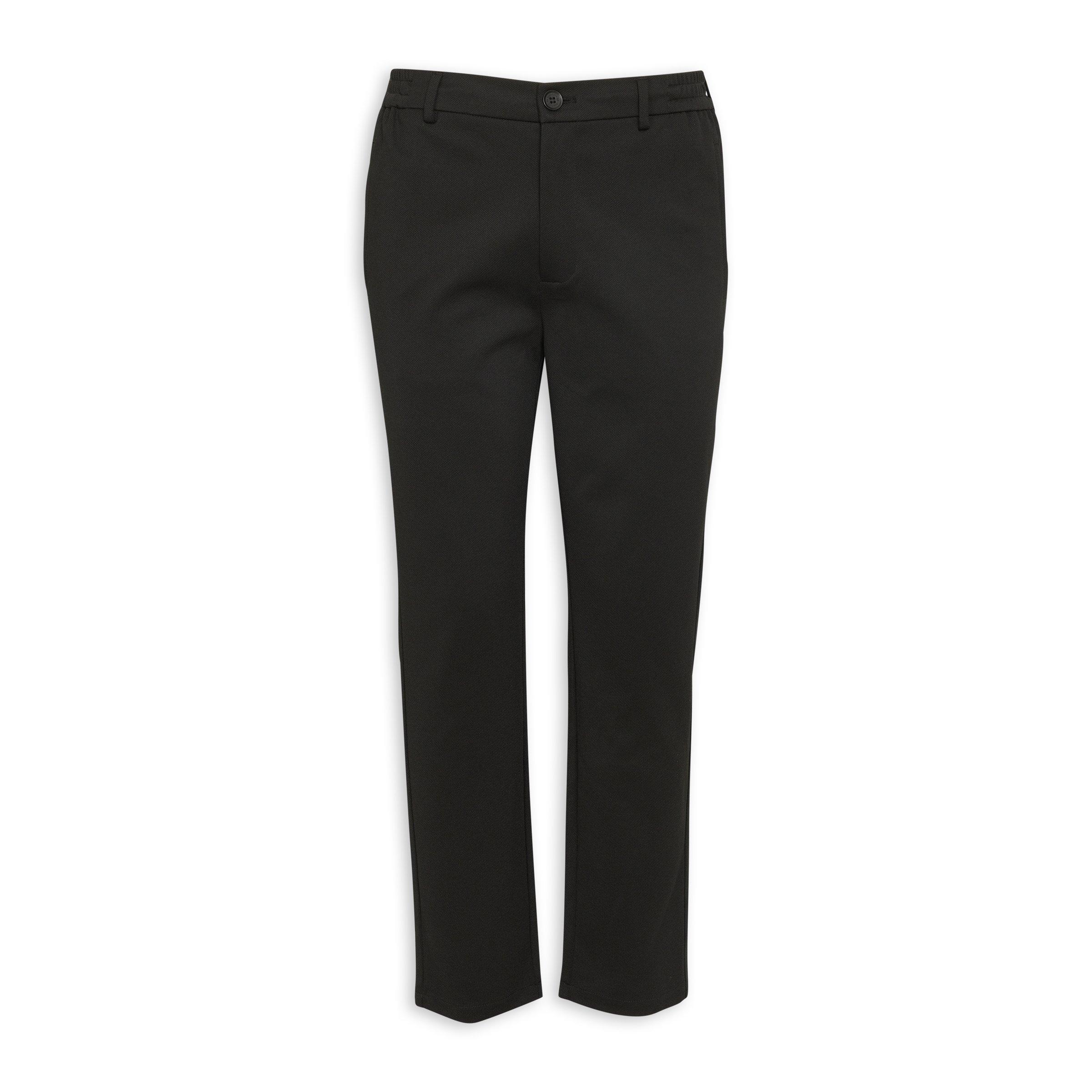 Matt Black Jogger Pant
