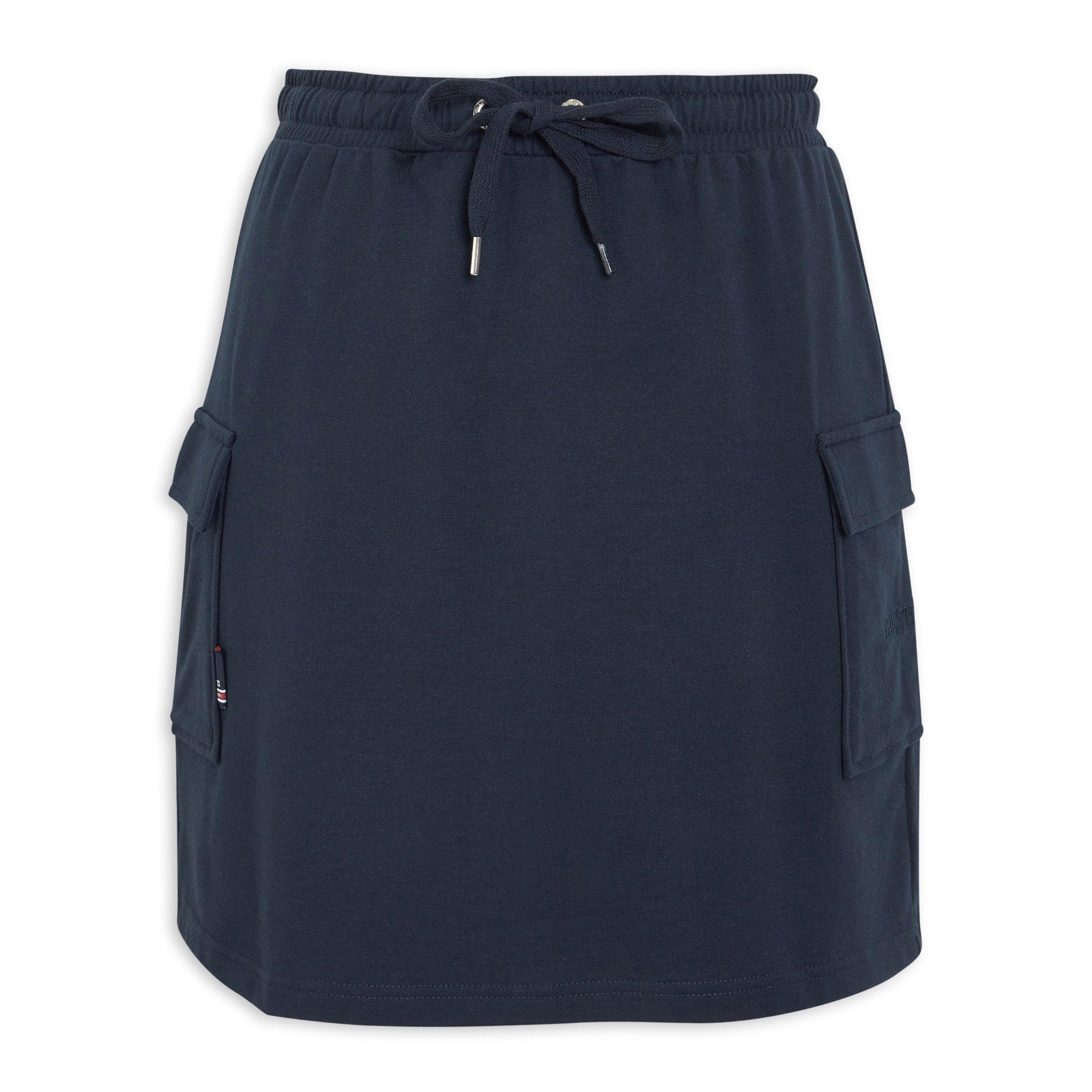 ゆき Navy Utility Jogger Skirt (3182725) | Identity