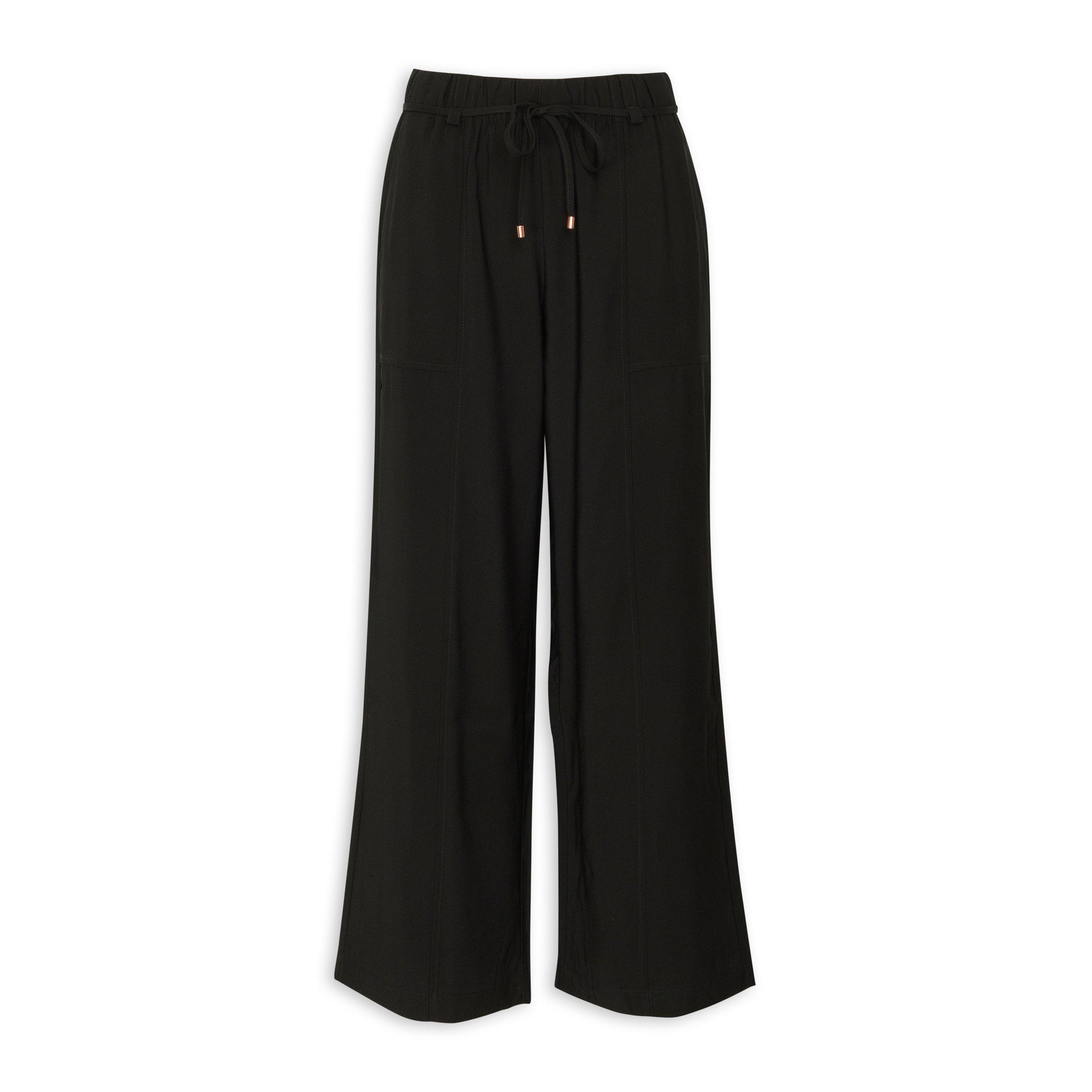 Black Wide Leg Pants (3183100) | Truworths