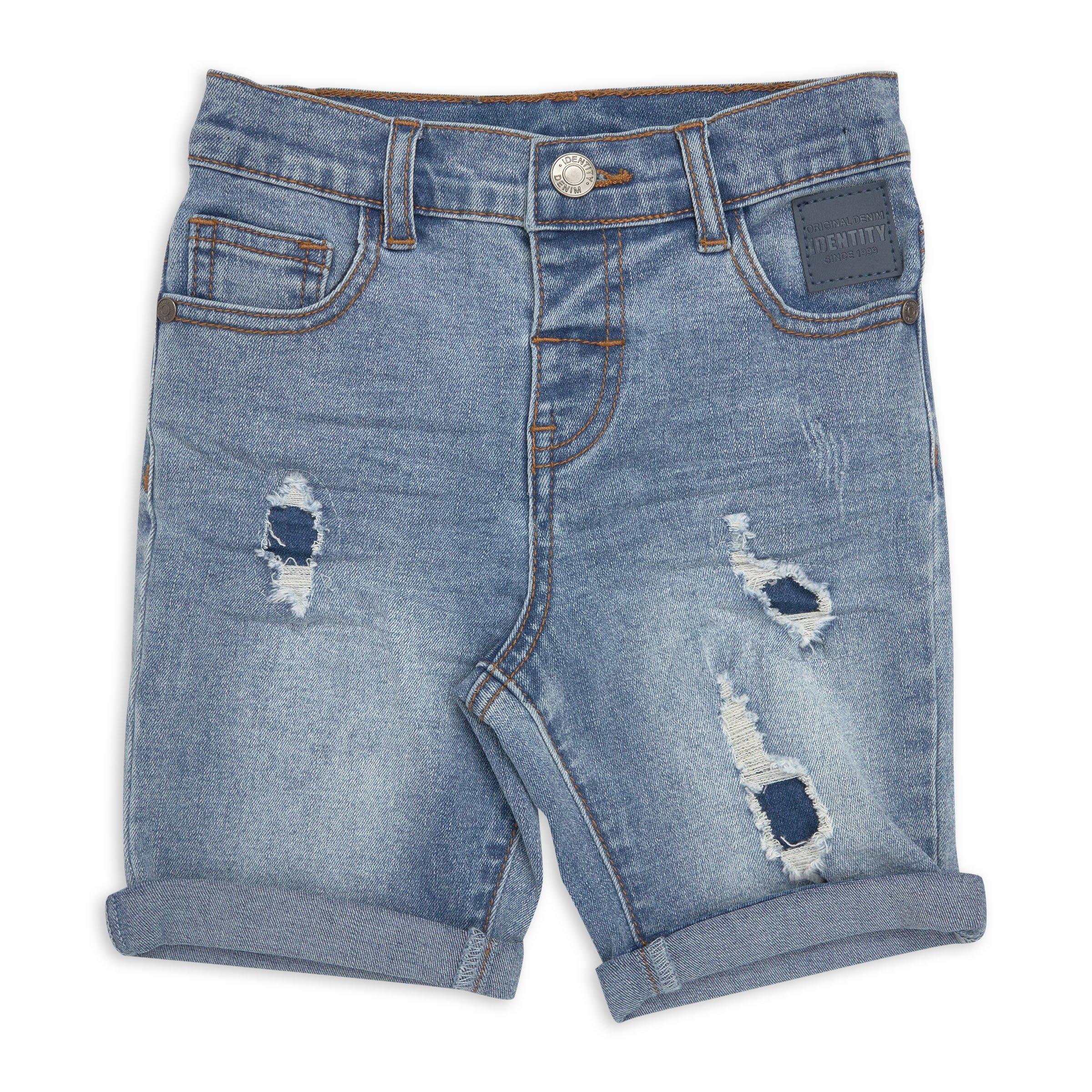 Boys distressed shorts on sale