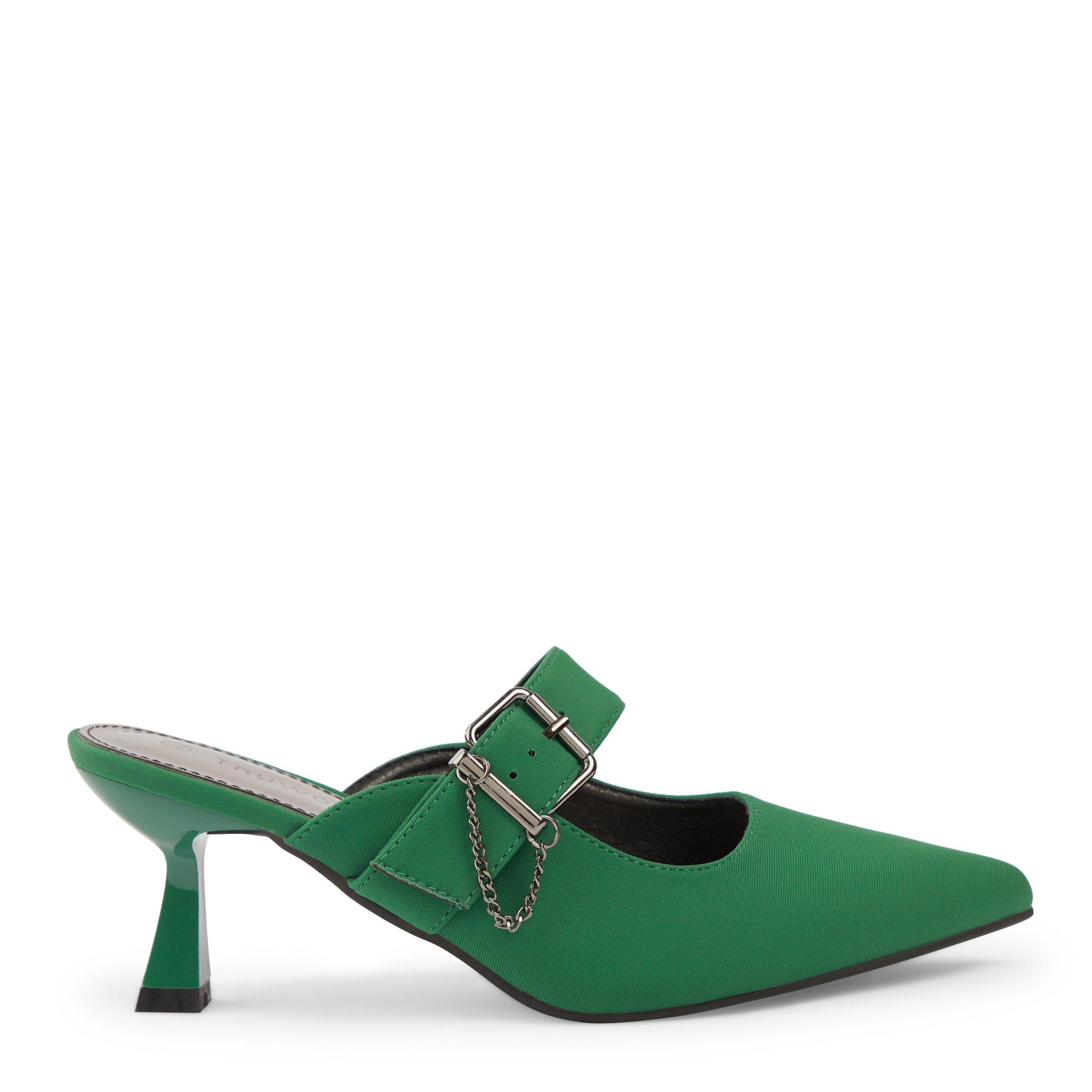 Truworths Green Ladies Heels Emerald Green Slingback Heel (3124775