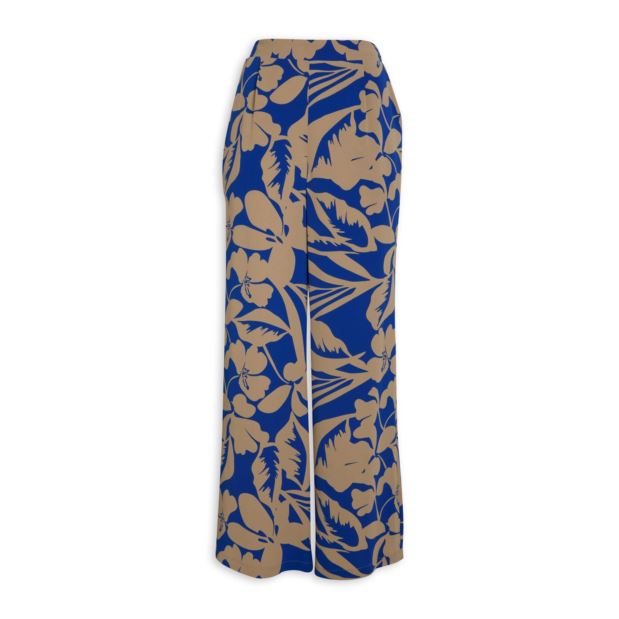 Island Design Breathable Wide Pants - 95％Polyester ＆ 5％ Spandex