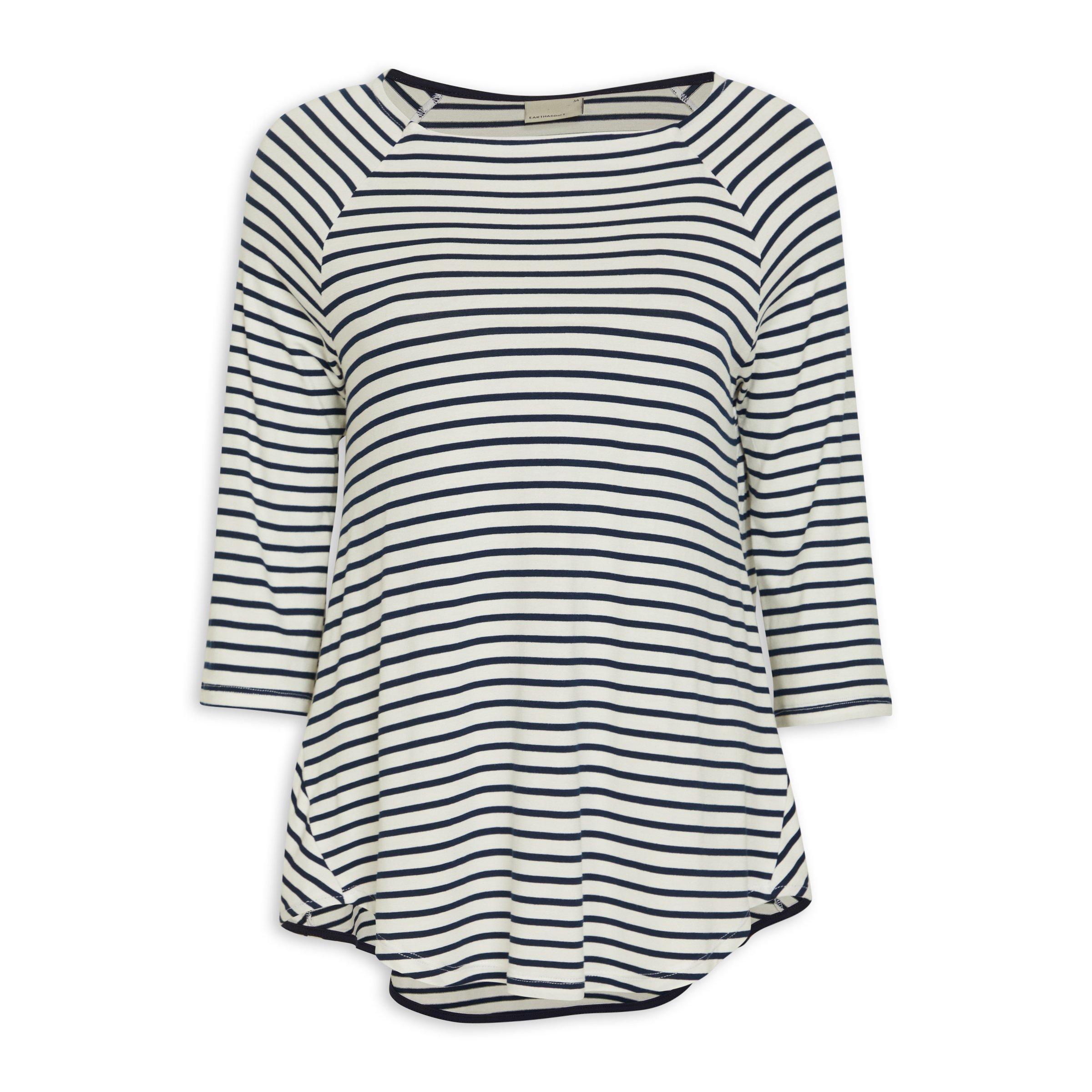 Navy Striped T-Shirt