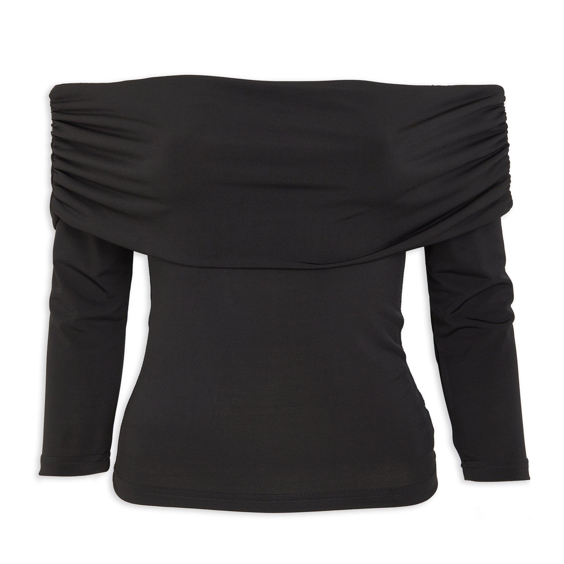 baggy off the shoulder tops