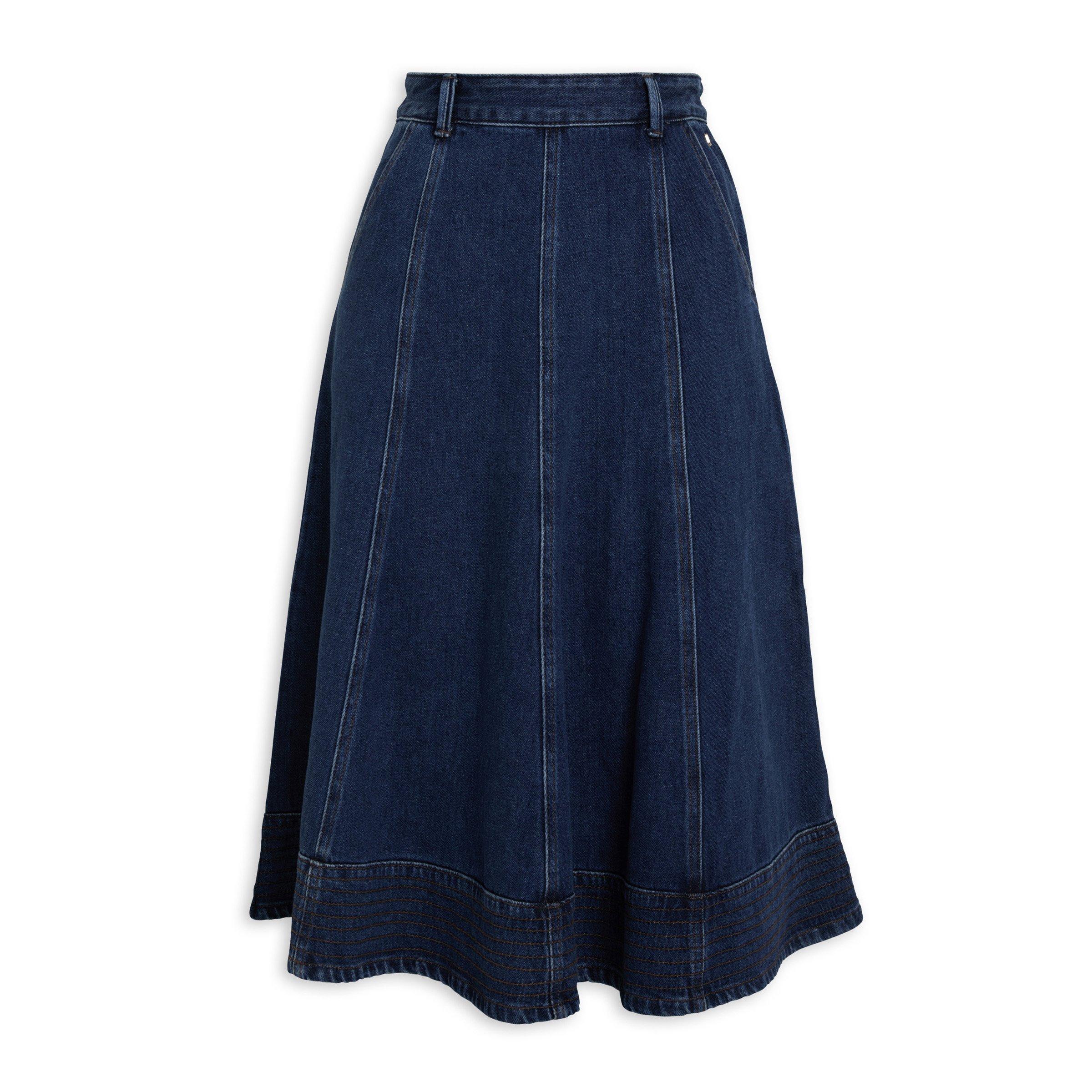 Navy A-line Skirt (3184181) | Daniel Hechter