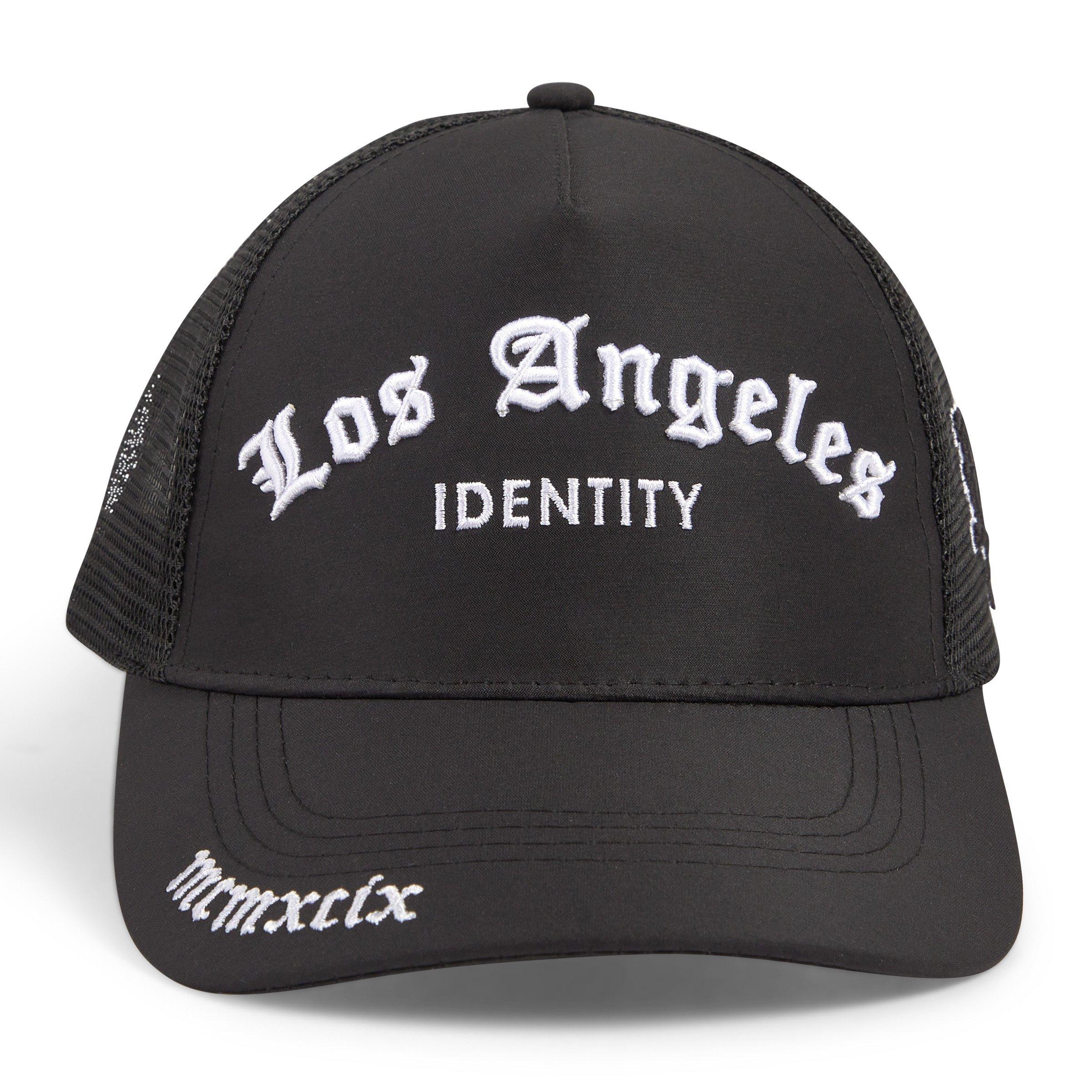 Black Trucker Peak Cap (3184319) | Identity