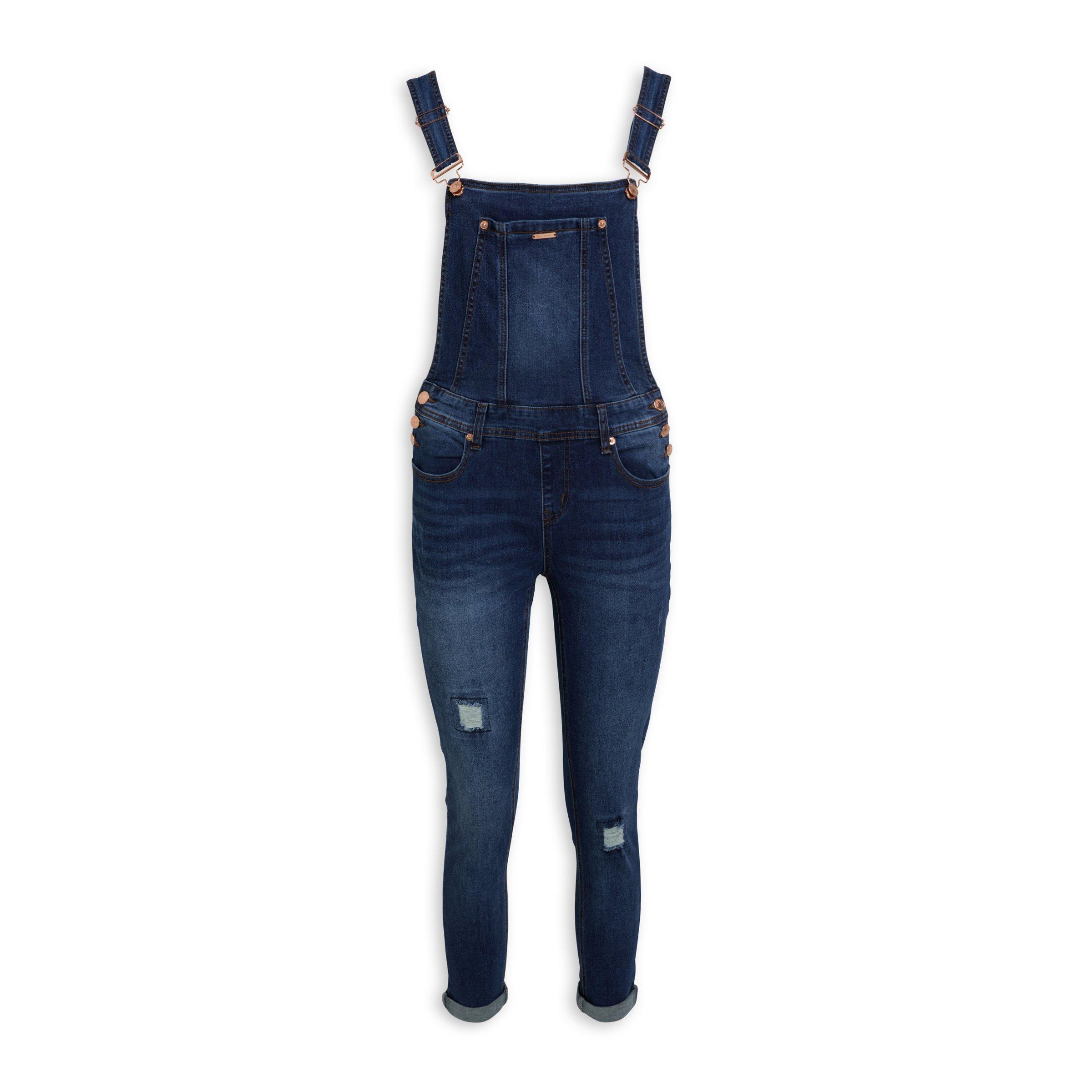 Blue Denim Ripped Jumpsuit (3184667) | OUTBACK RED