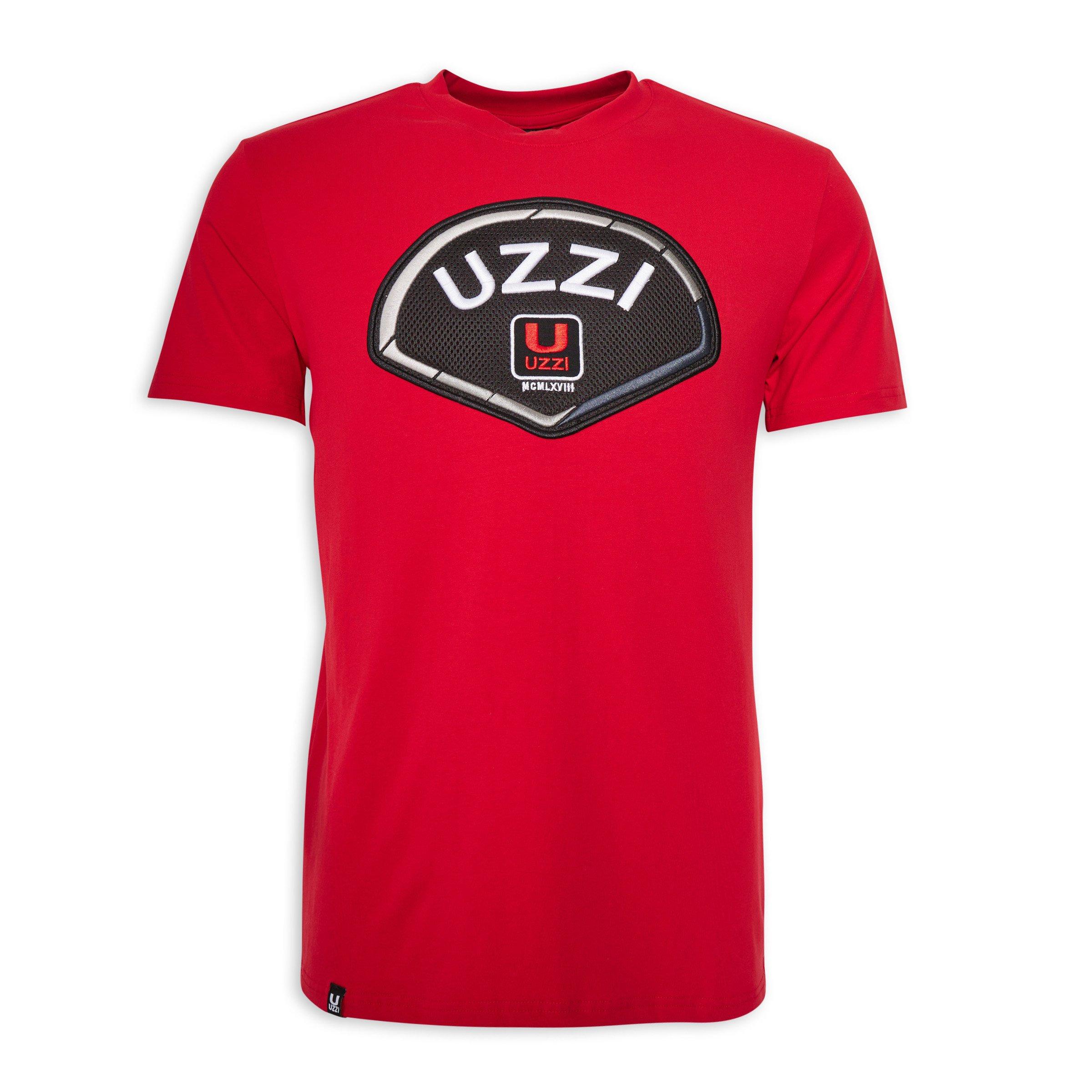 Red Branded T shirt 3184776 UZZI red-branded-t-shirt-3184776-uzzi