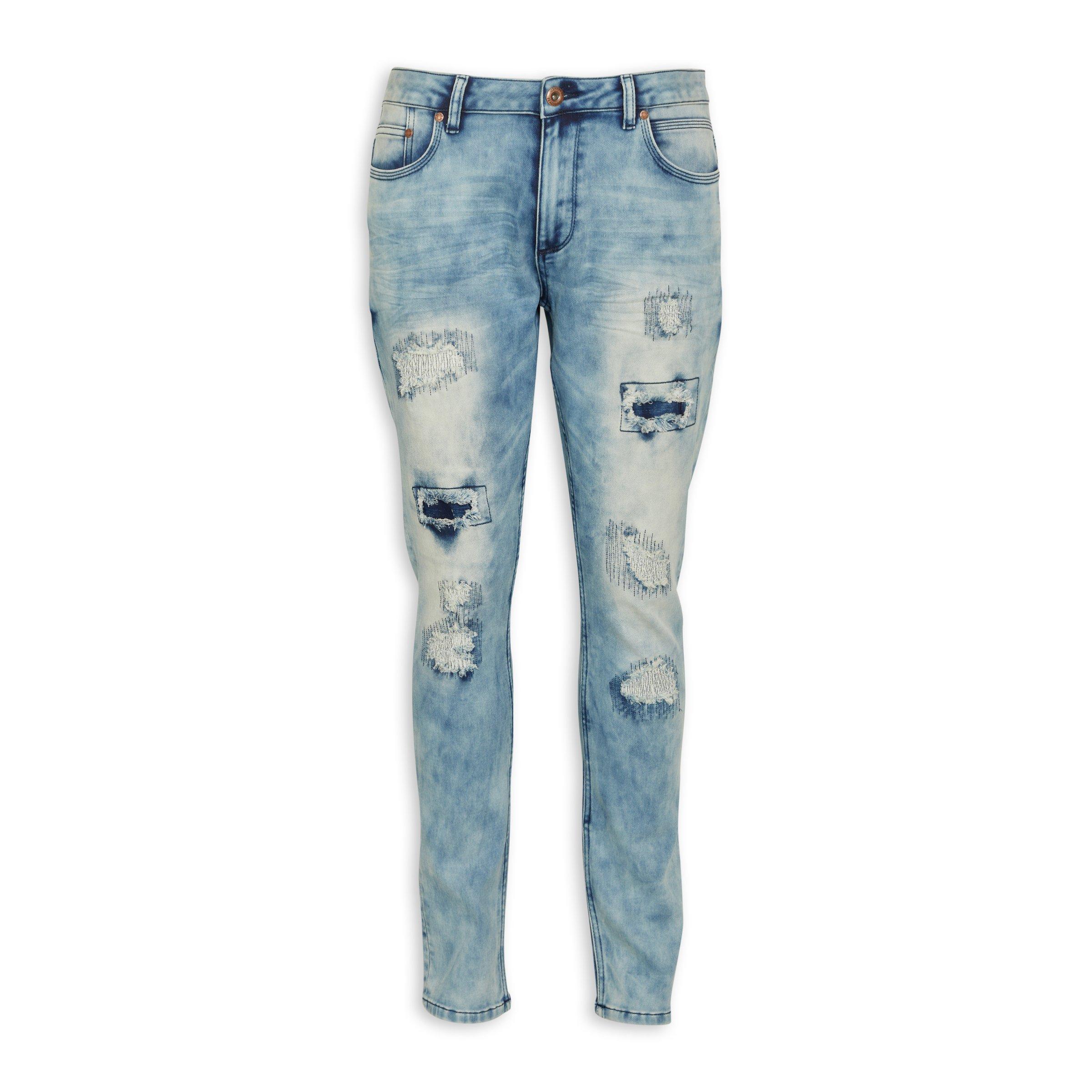 Indigo Ripped Skinny Jeans (3185127) | Identity