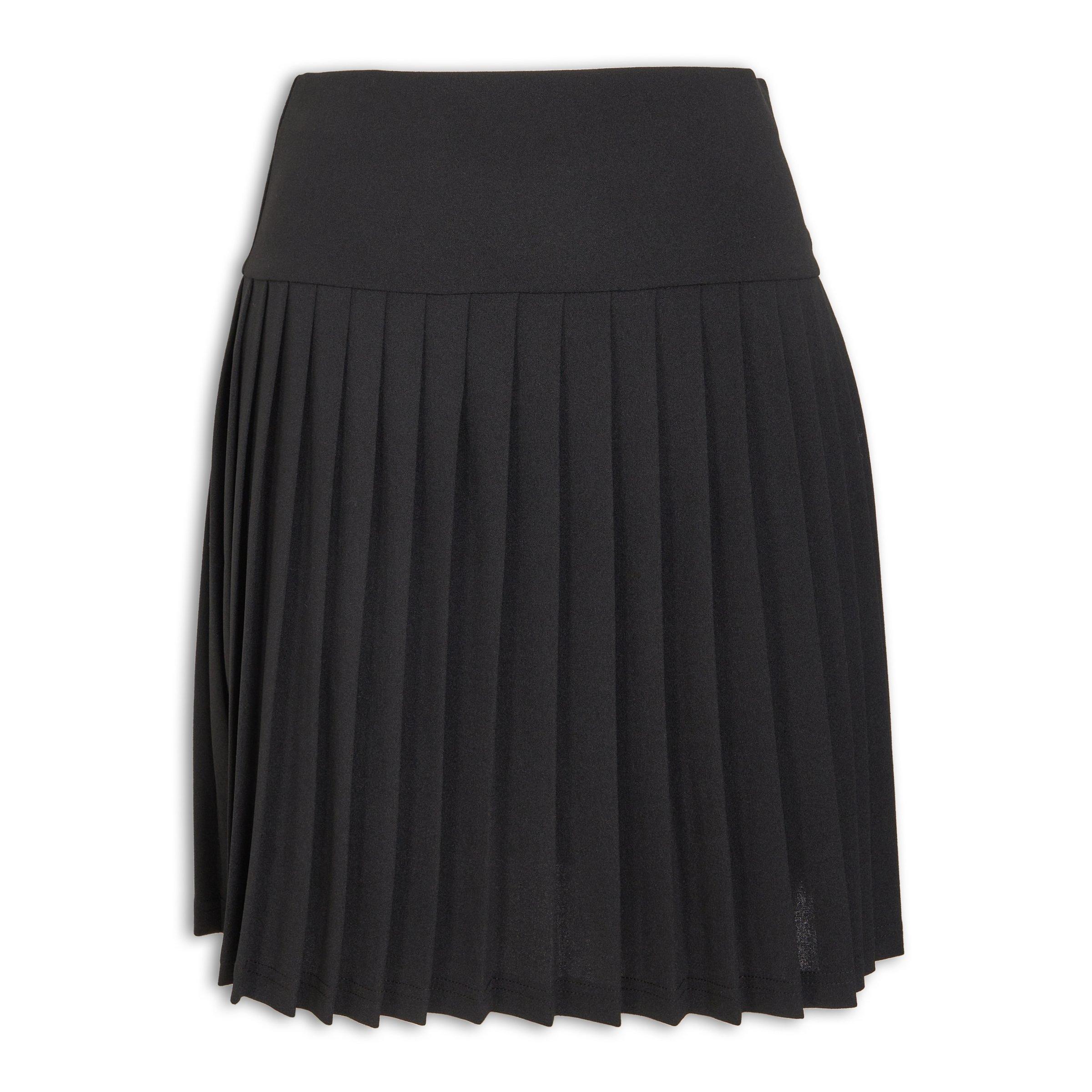 Black Pleated Mini Skirt (3185358) Inwear